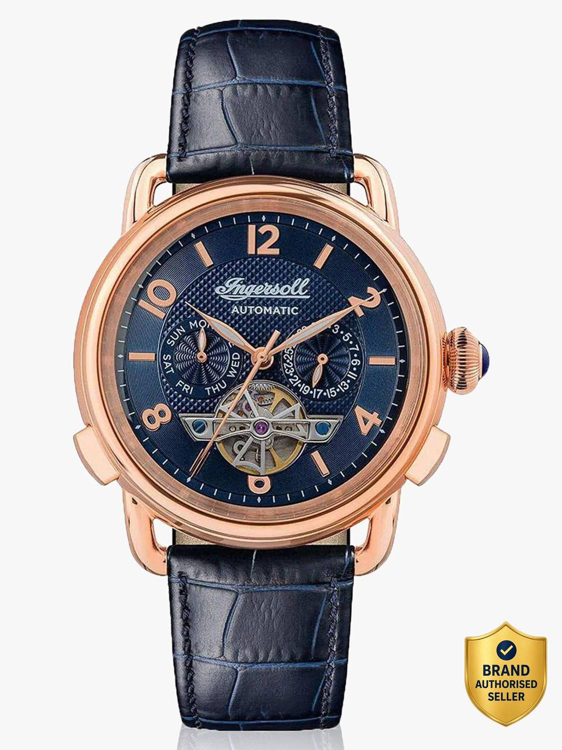 Ingersoll I00902B Automatic Blue Dial Lifetime Warranty product image