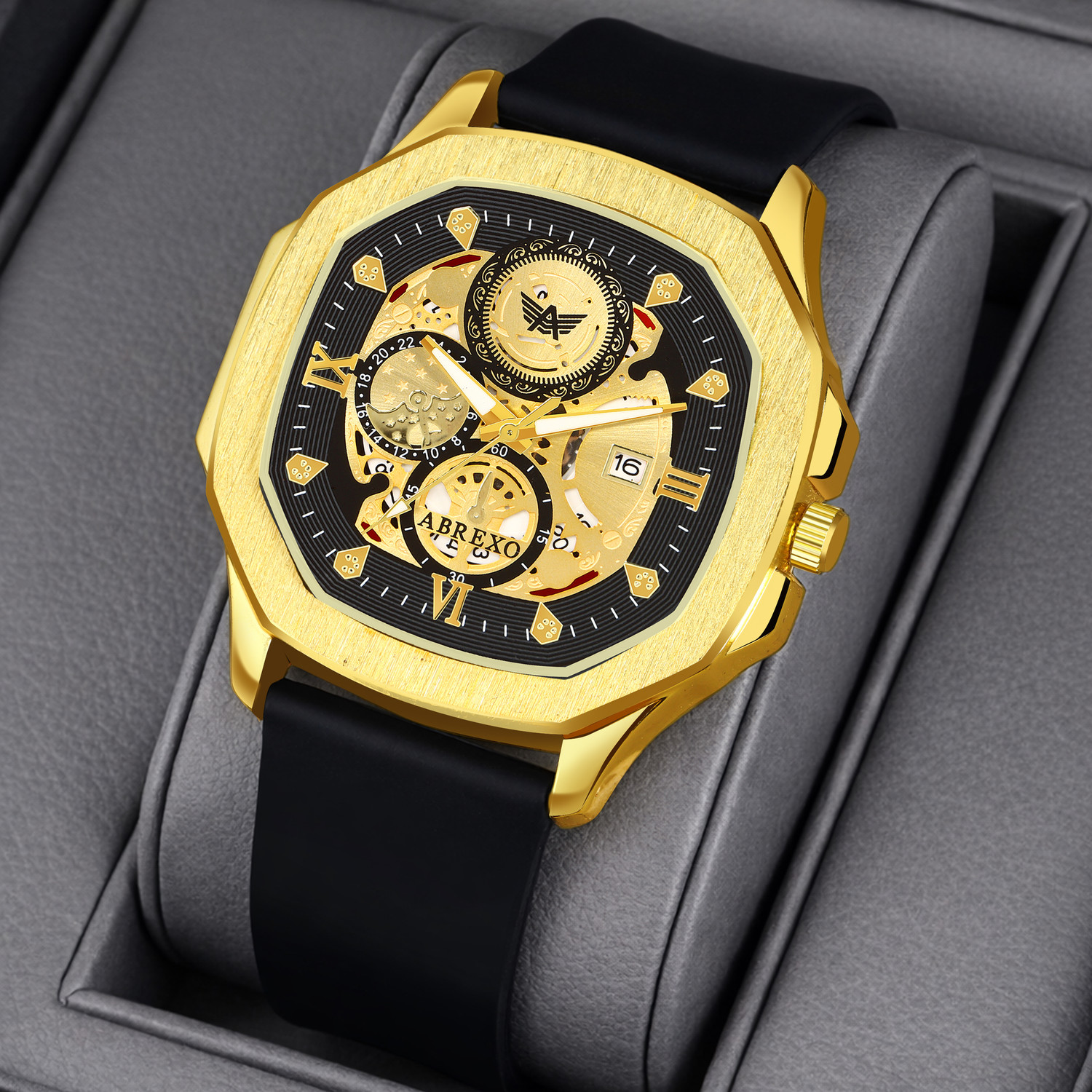 Image of ABREXO Analog Watch - For Men