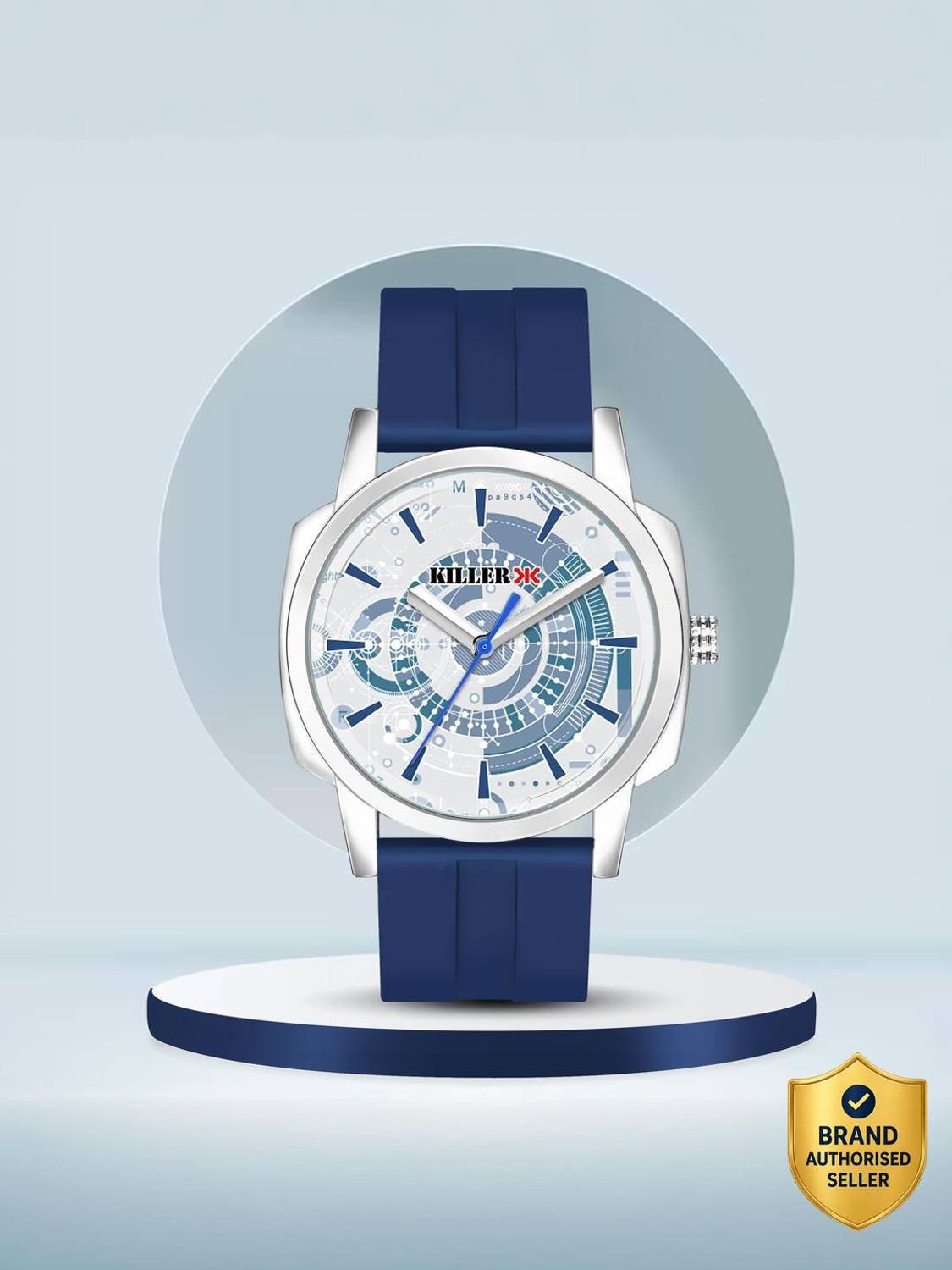 KILLER Big Dial Analog Watch - For Men KL-9411-BLUE