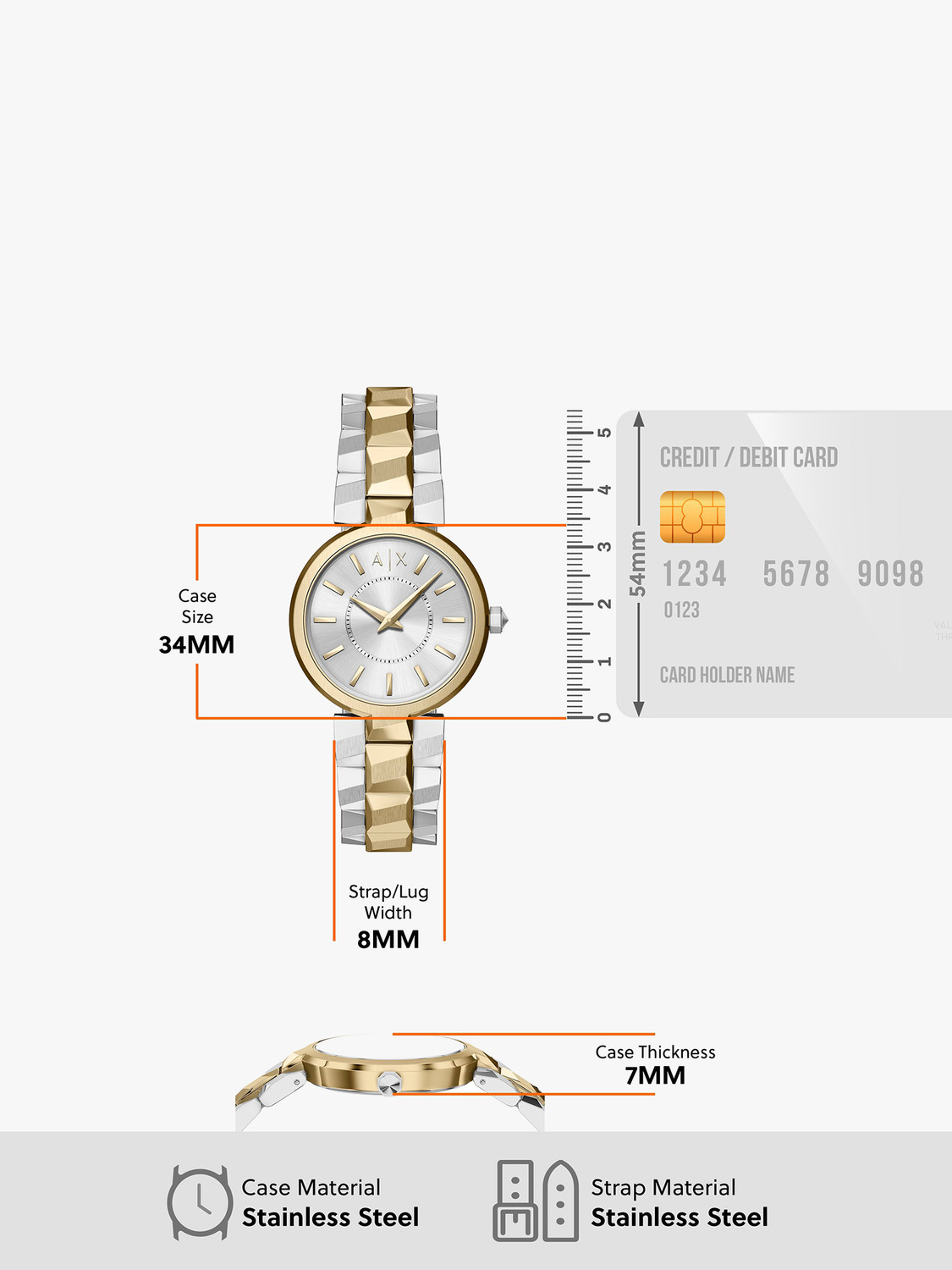 Image of A /X ARMANI EXCHANGE Analog Watch - For Women