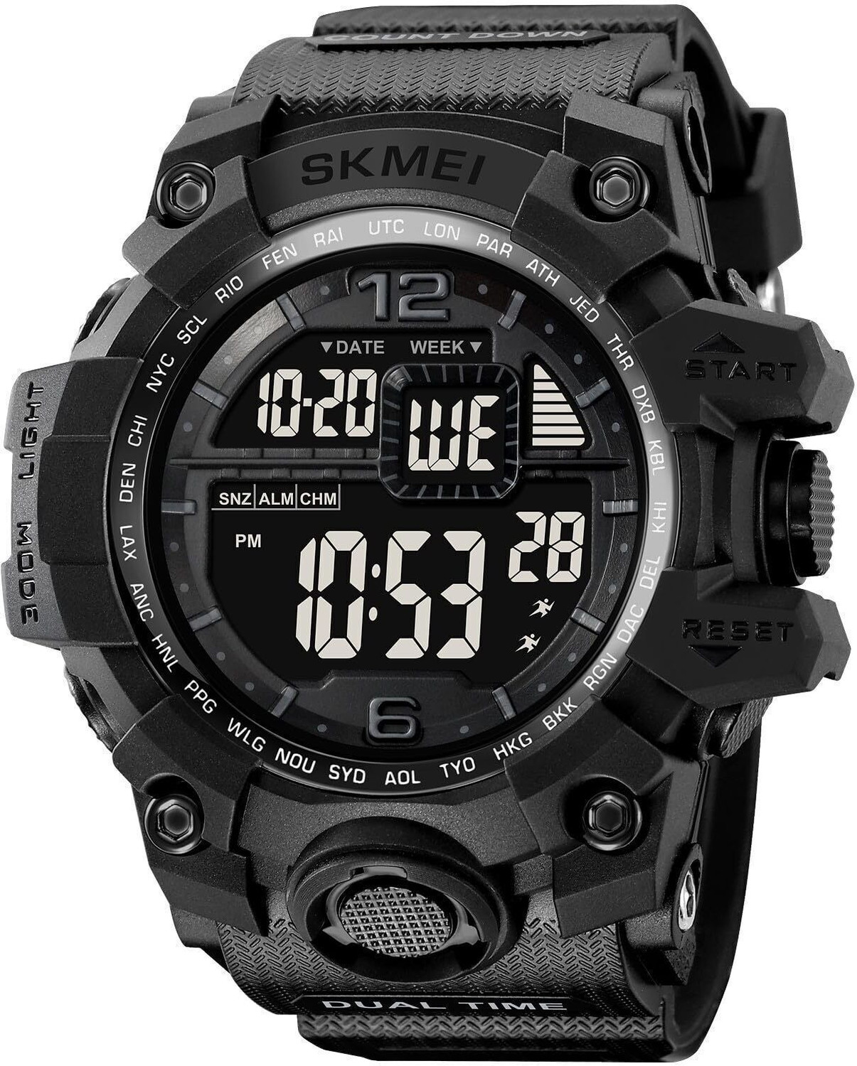 Image of SKMEI 2245BKBK Skmei Digital Watch - For Men
