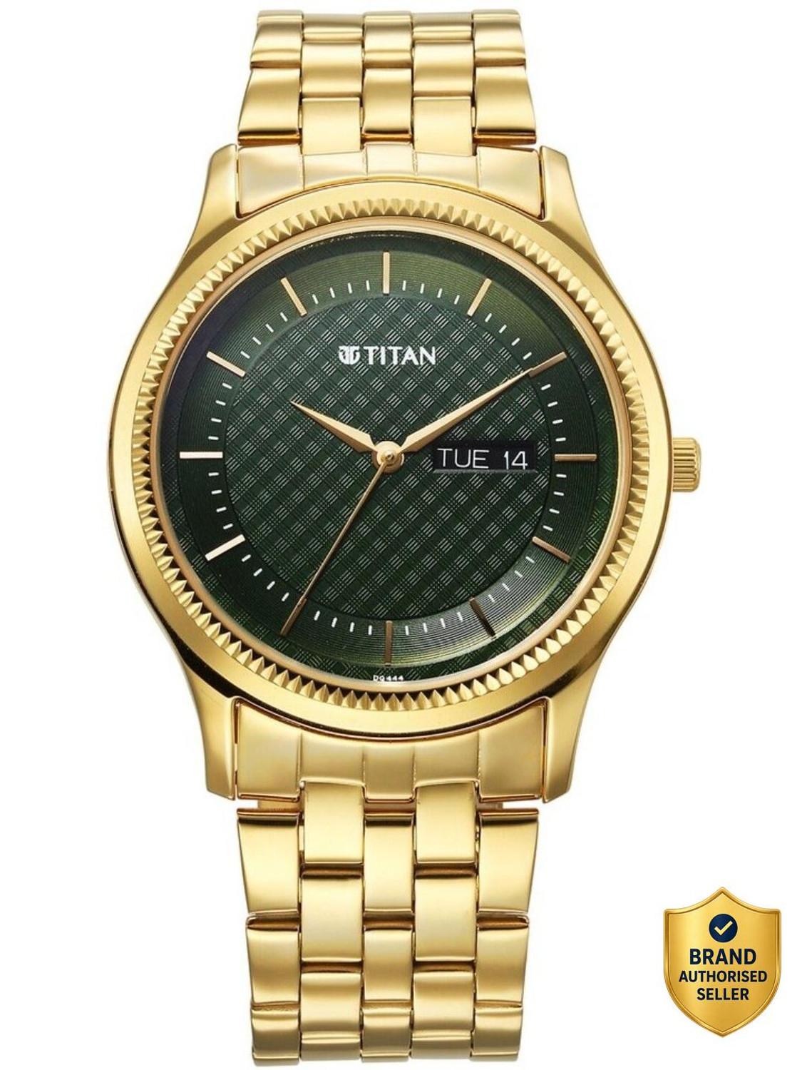 Image of Titan Karishma Titan Karishma Analog Green Dial Stainless Steel Strap Watch For Men Analog Watch - For Men