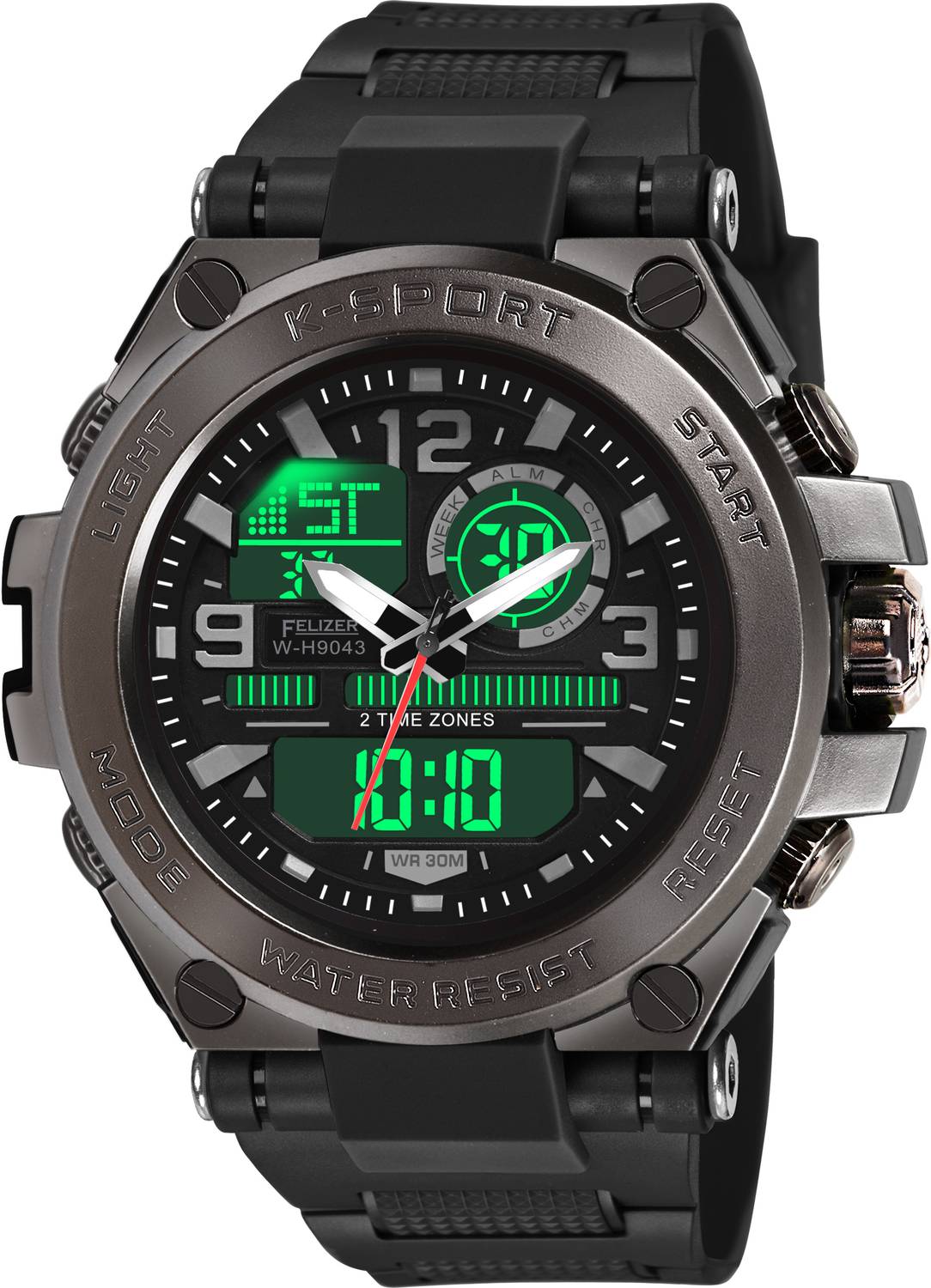 Felizer 9043 Analog-Digital Men's Watch - Image 3