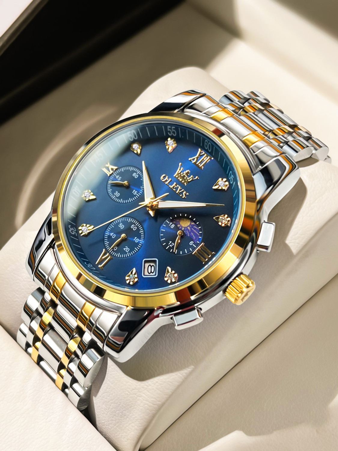 Image of OLEVS Analog Watch - For Men