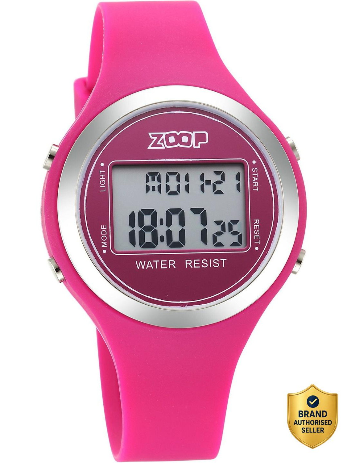 Image of Titan Zoop Digitals Zoop Digital Dial Pink Silicone Strap Digital Watch - For Boys & Girls