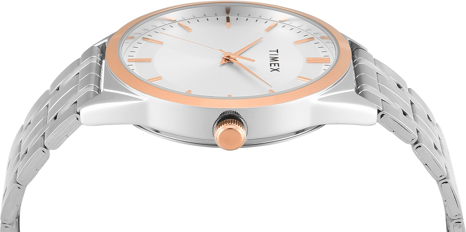 Image of TIMEX Silver Dial Analog Watch - For Men