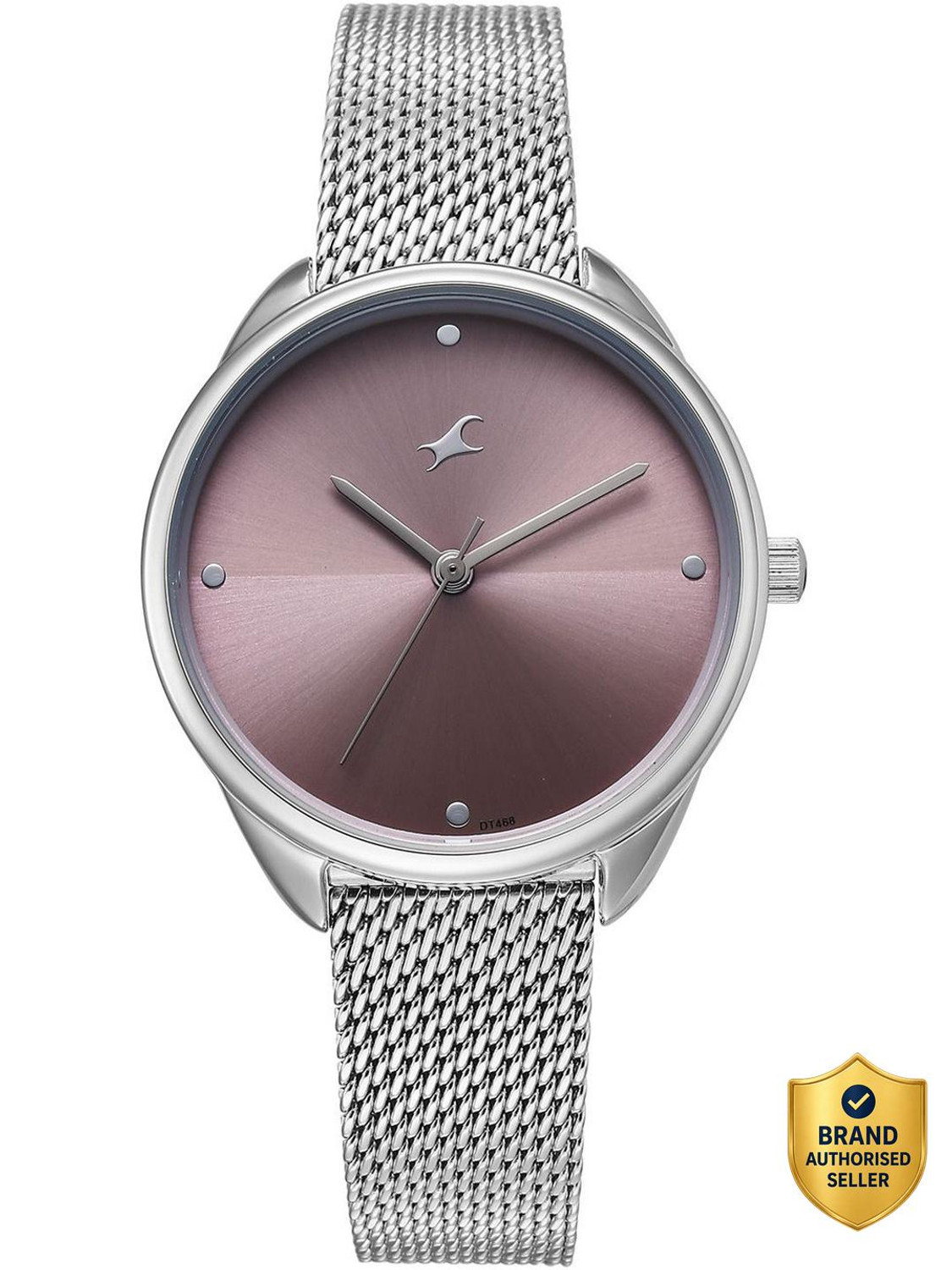 Image of Fastrack Stunners Fastrack Stunners XI Quartz Lilac Dial Silver Stainless steel Strap Analog Watch - For Women