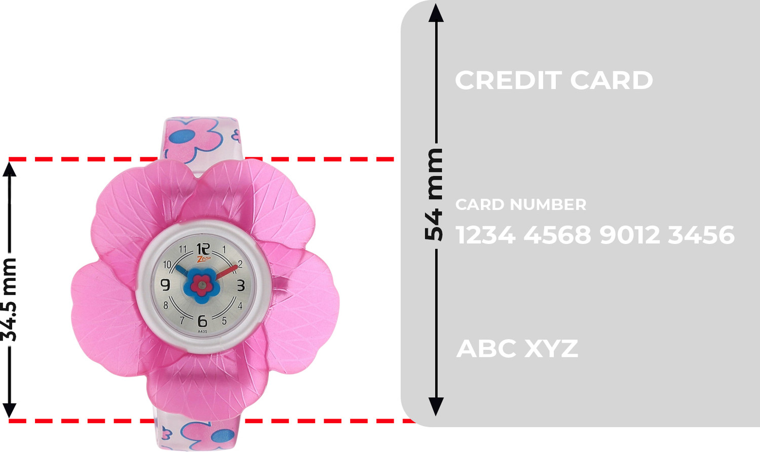 Image of Zoop Silver Dial Transparent Polyurethane Strap Analog Watch - For Boys & Girls NTC4006PP02,NEAK2130RGLP,AK2130RGLP,NUC4006PP02