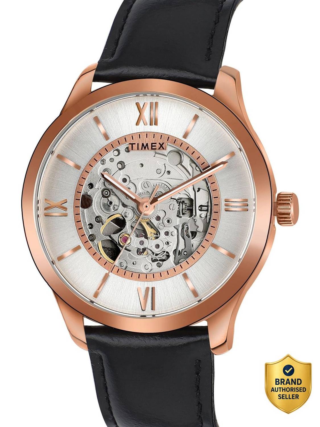 Timex Automatic Silver Dial Watch - Men - Image 1