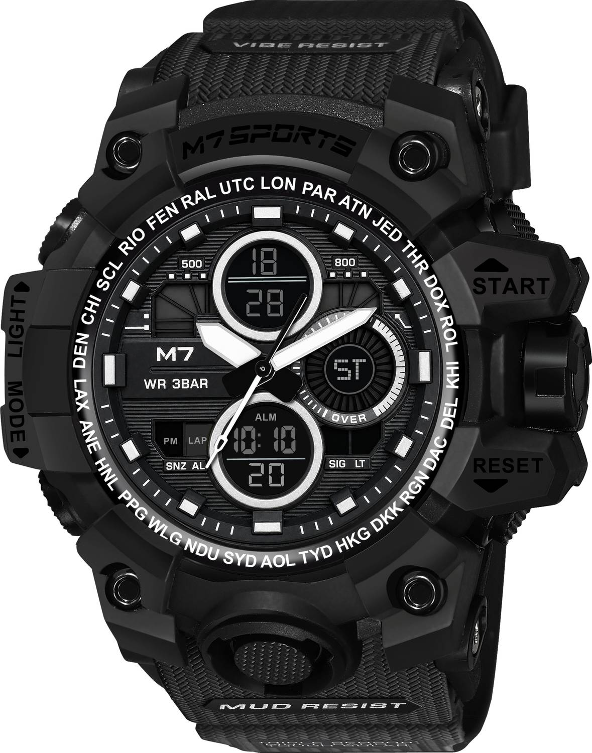 Metronaut M7-8027 Adventure Expedition Analog-Digital Watch - Image 1