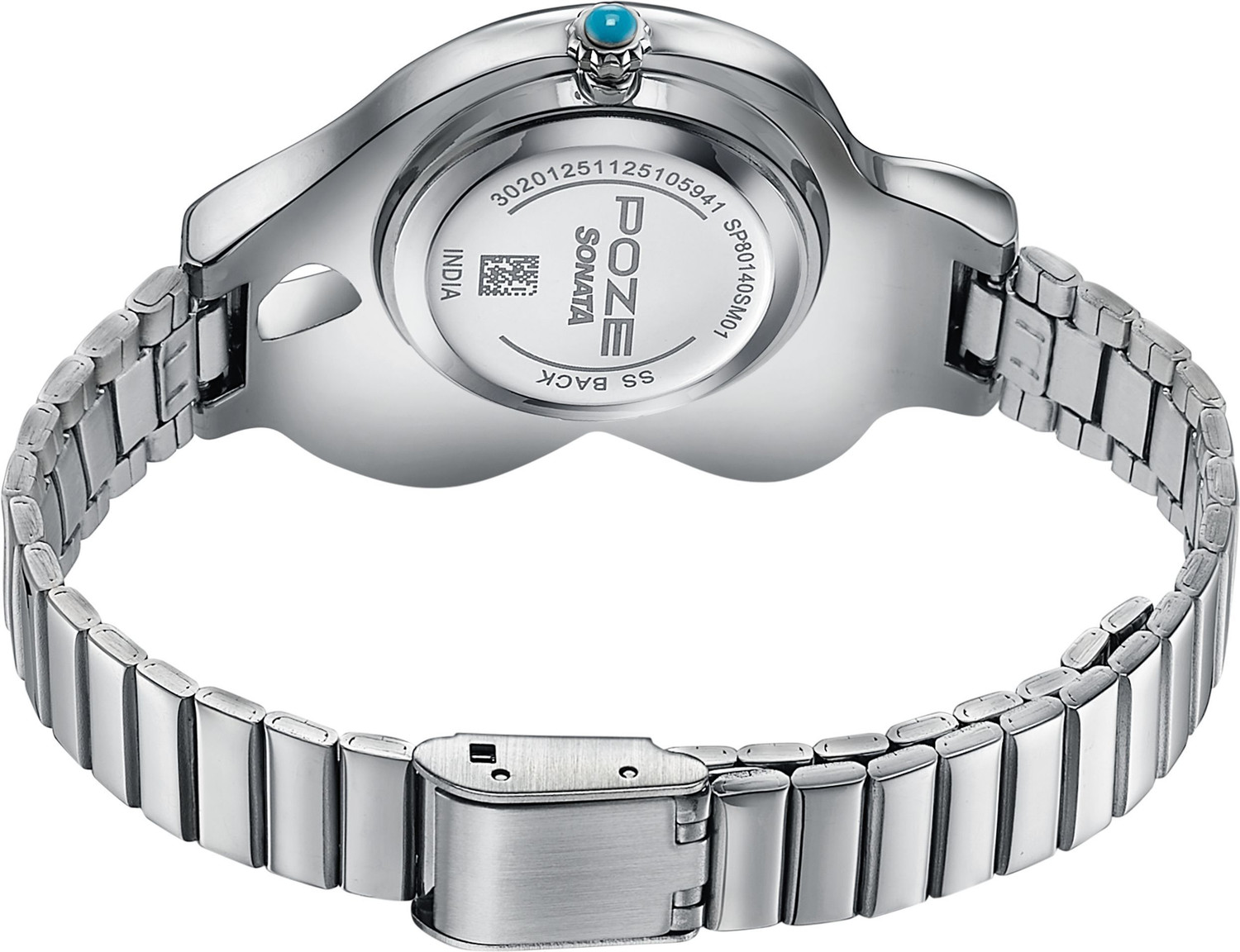 Image of SONATA Poze 8 Sonata Northern Lights inspired Poze With Blue Dial Analog Watch - For Men & Women