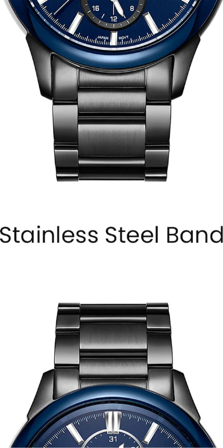 Image of Tornado T6107-XBXL Tornado Multi-Function Analog Watch - For Men
