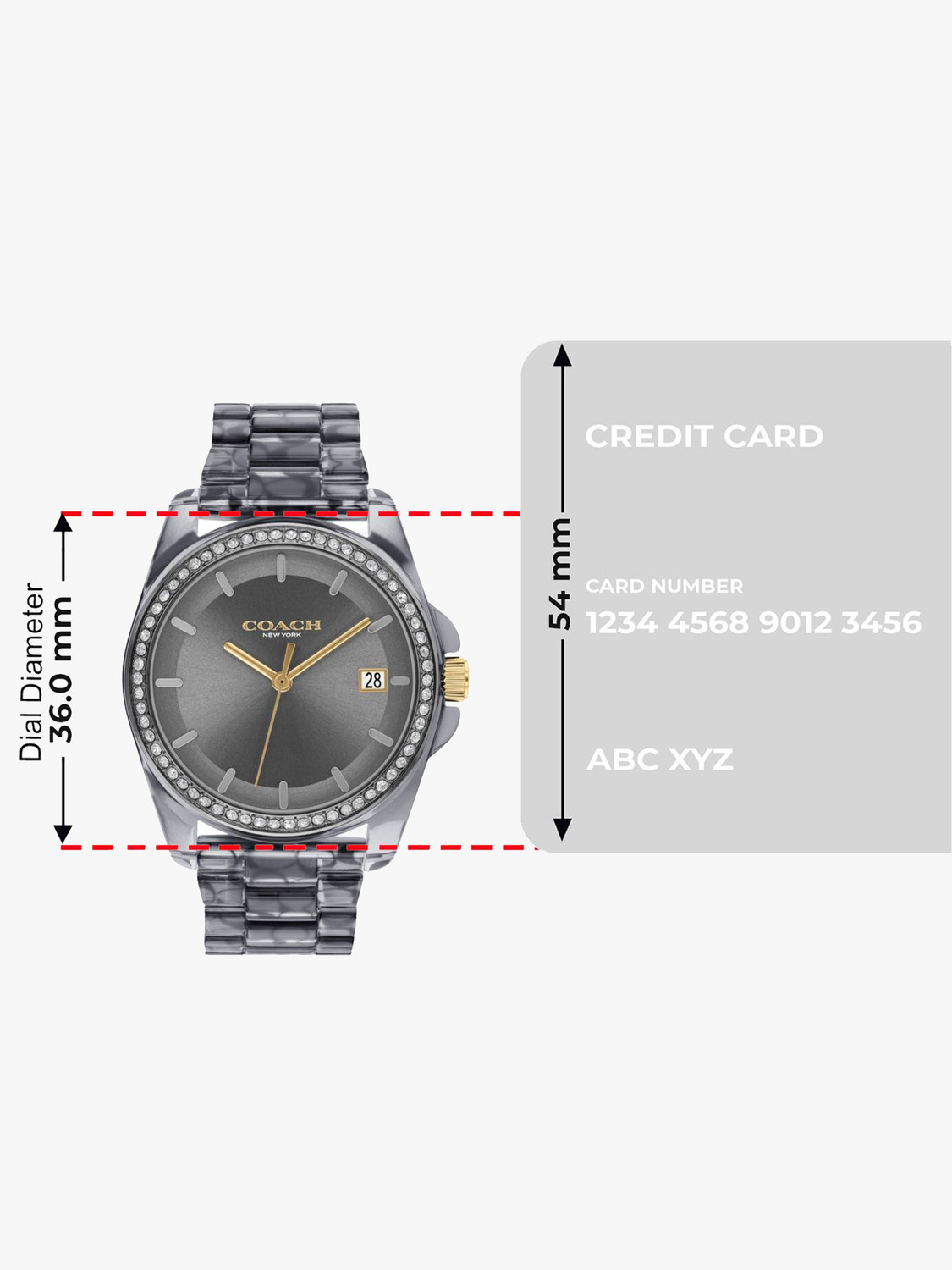 Image of COACH Greyson Analog Watch - For Women 14504273
