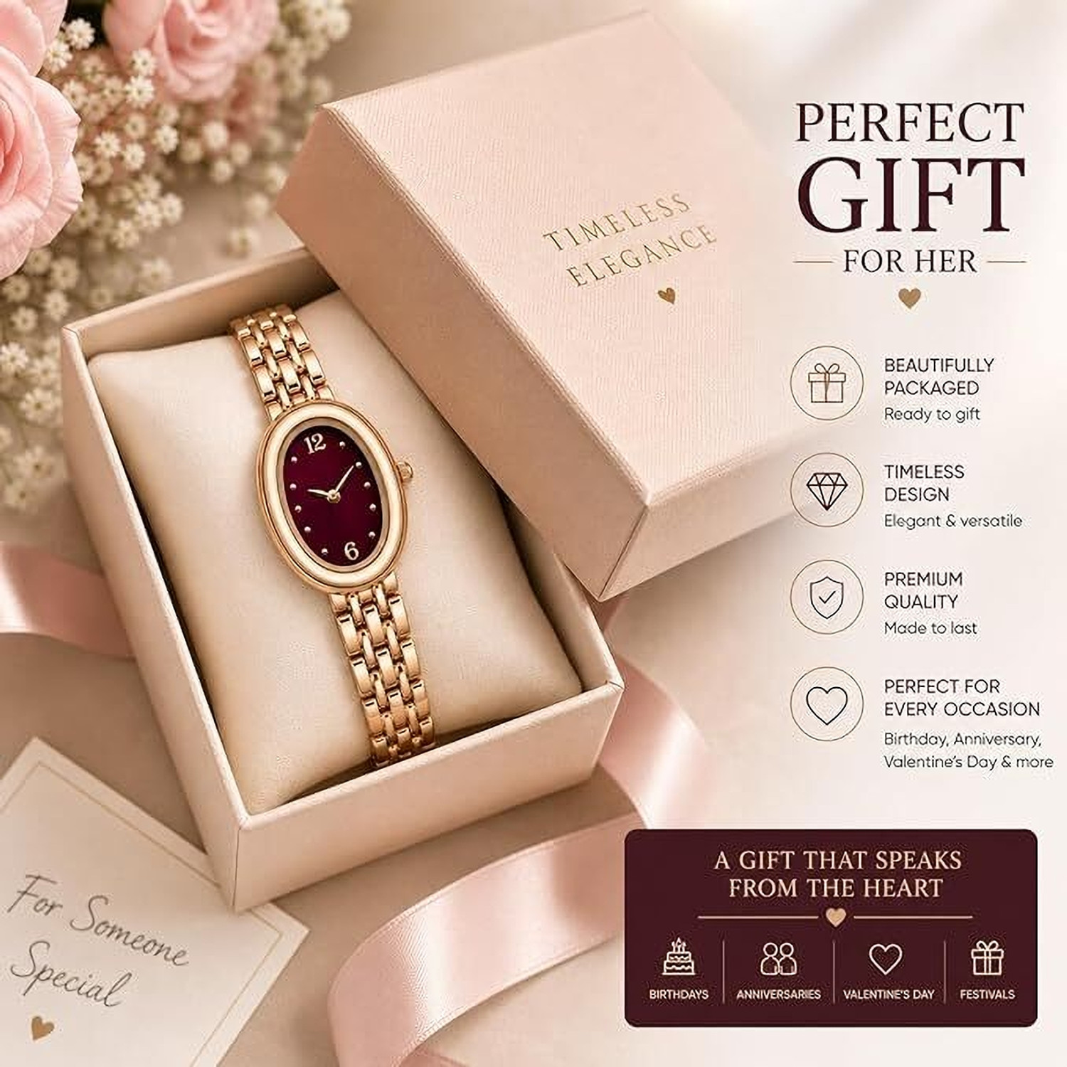 Image of halfdot Analog Watch - For Women