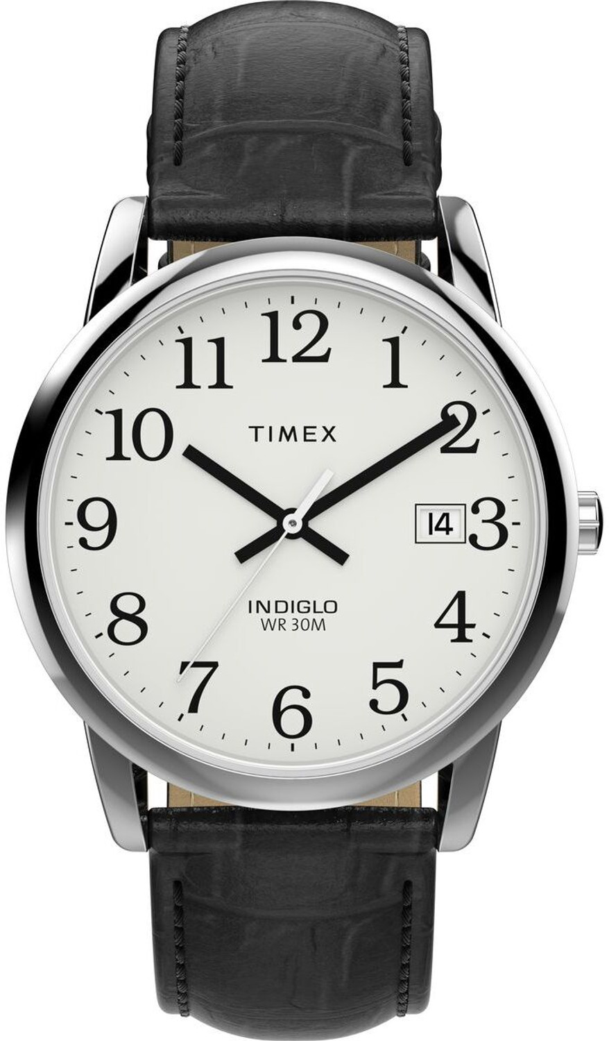 Image of TIMEX TW2W95400UJ Easy Reader Round 35mm White Dial Analog Watch - For Men