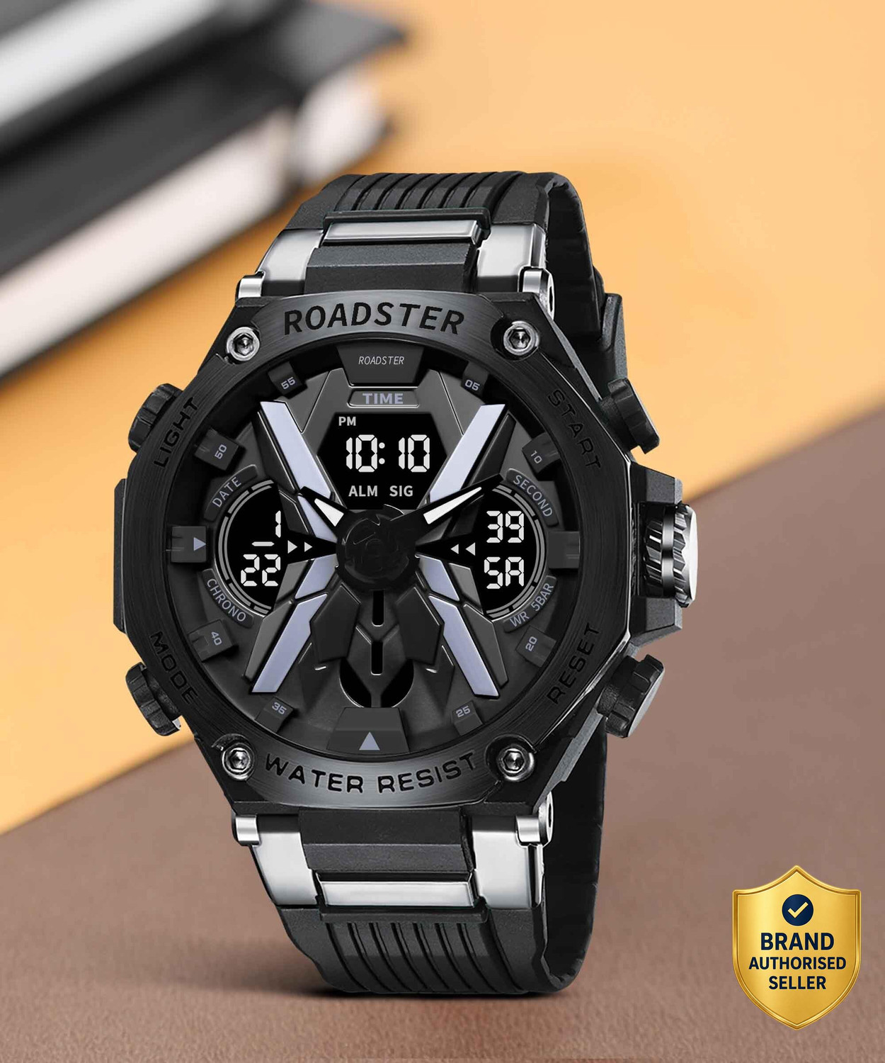 Image of Roadster Waterproof Multi-Functional Wrist Watch Analog-Digital Watch - For Men