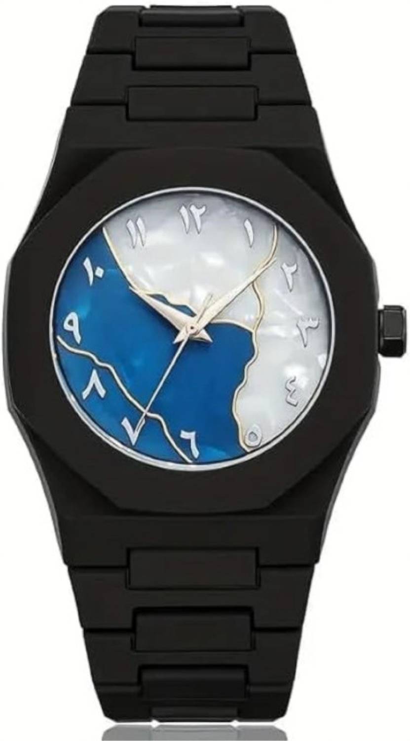 LYFSTYLES Trendy Chain Strap Analog Watch - Men - Image 1