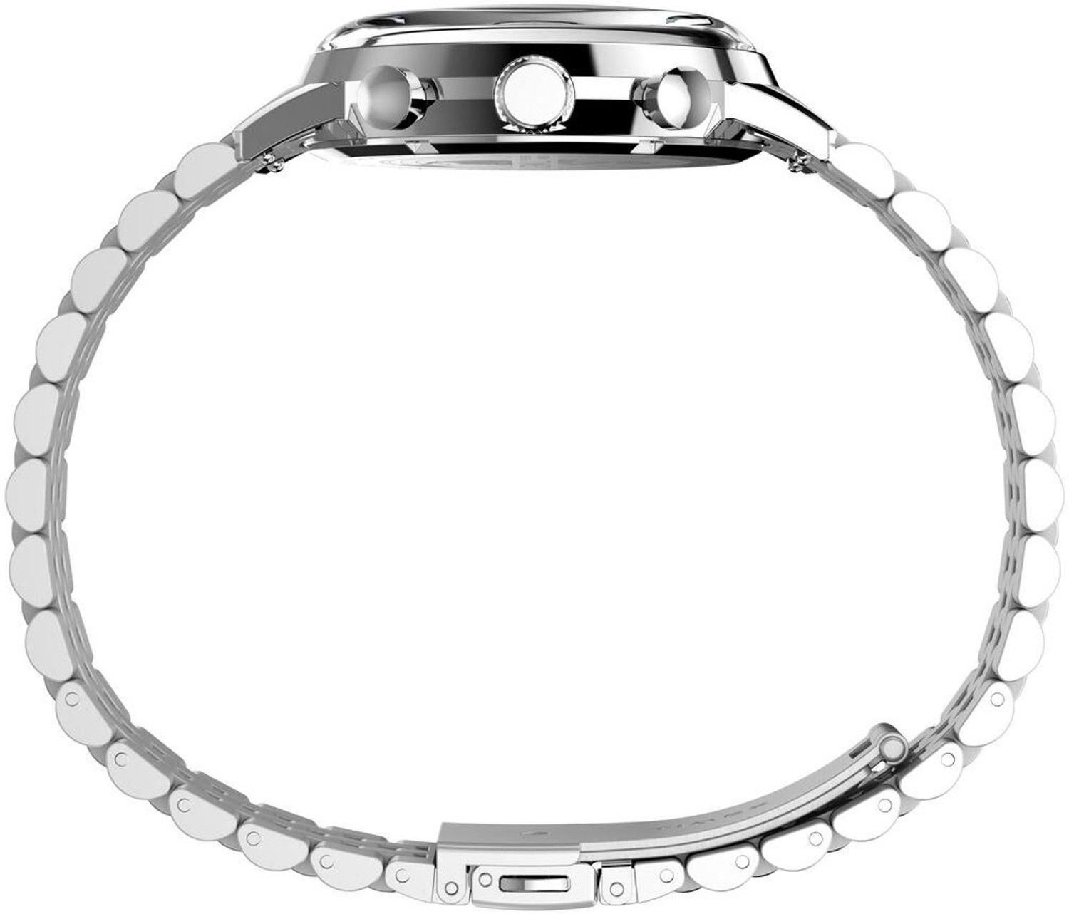 Image of TIMEX TW2Y66500UJ Round 40mm Blue Dial Analog Watch - For Men
