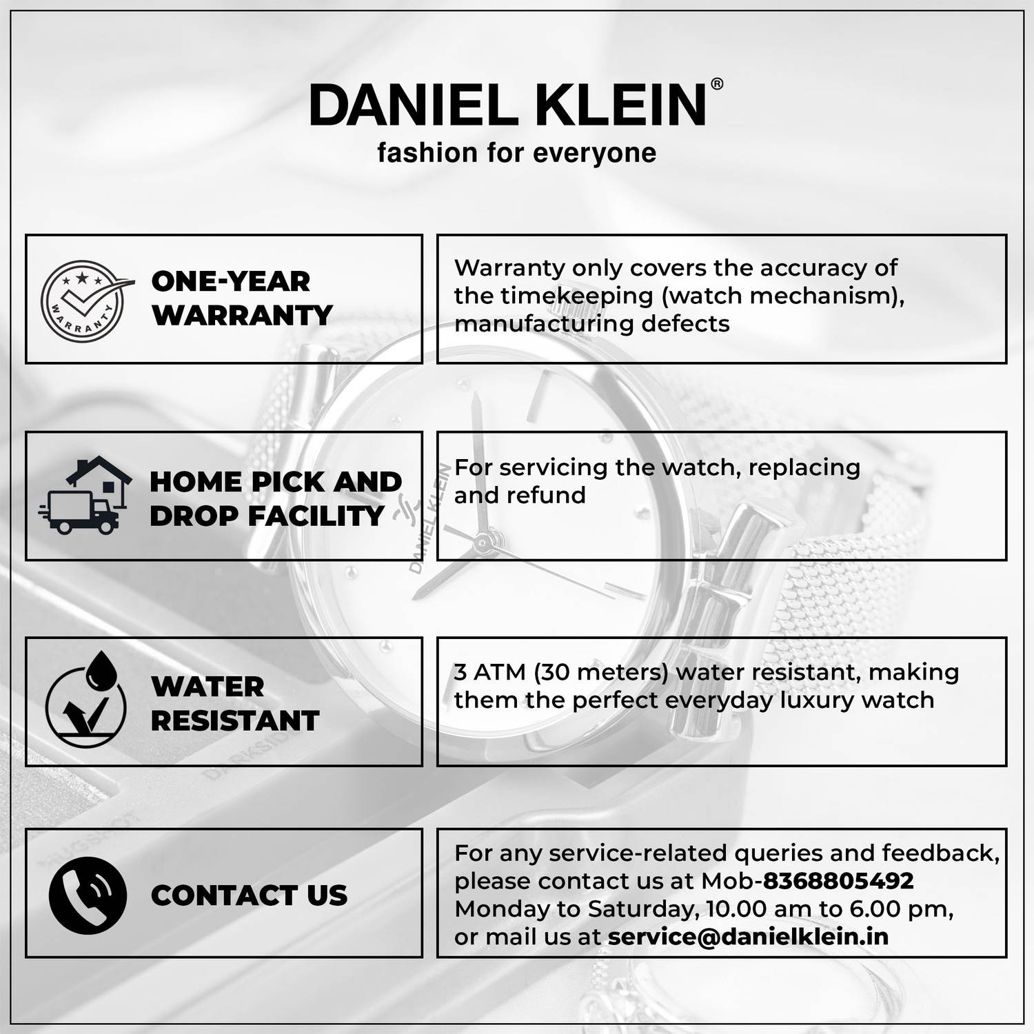 Daniel Klein DK.1.12419-4 Men's Analog Watch - Image 3