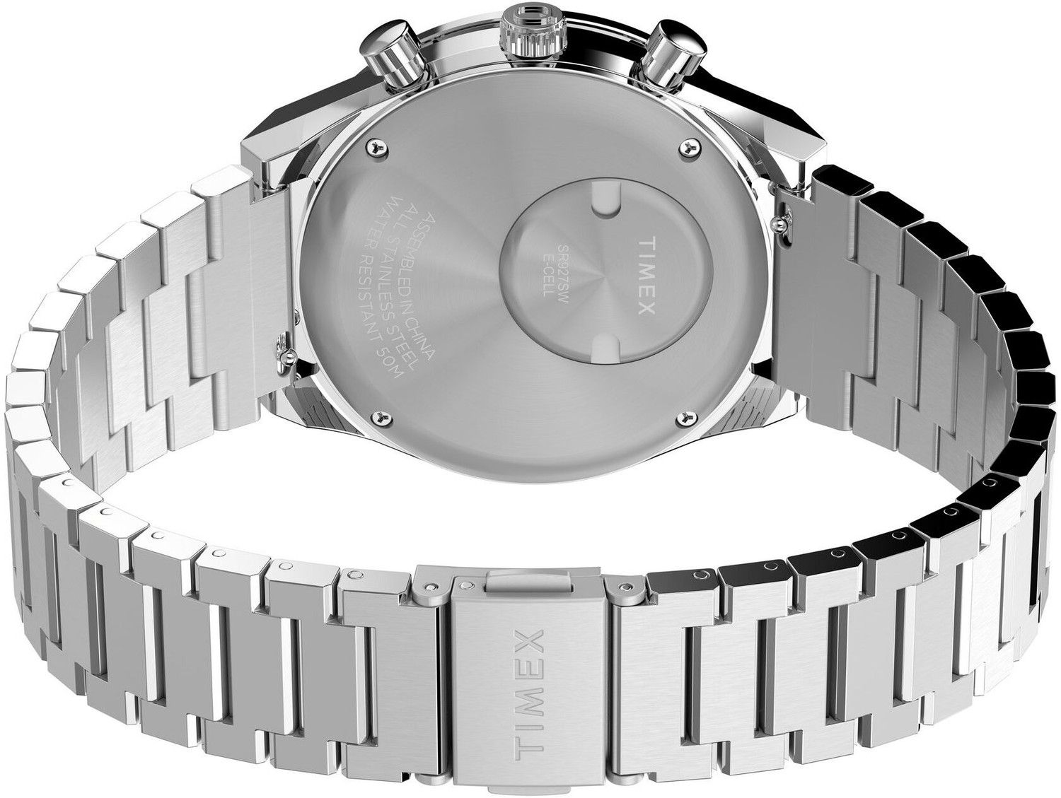 Image of TIMEX TW2Y36200UJ Q Sport Round 40mm White Dial Analog Watch - For Men