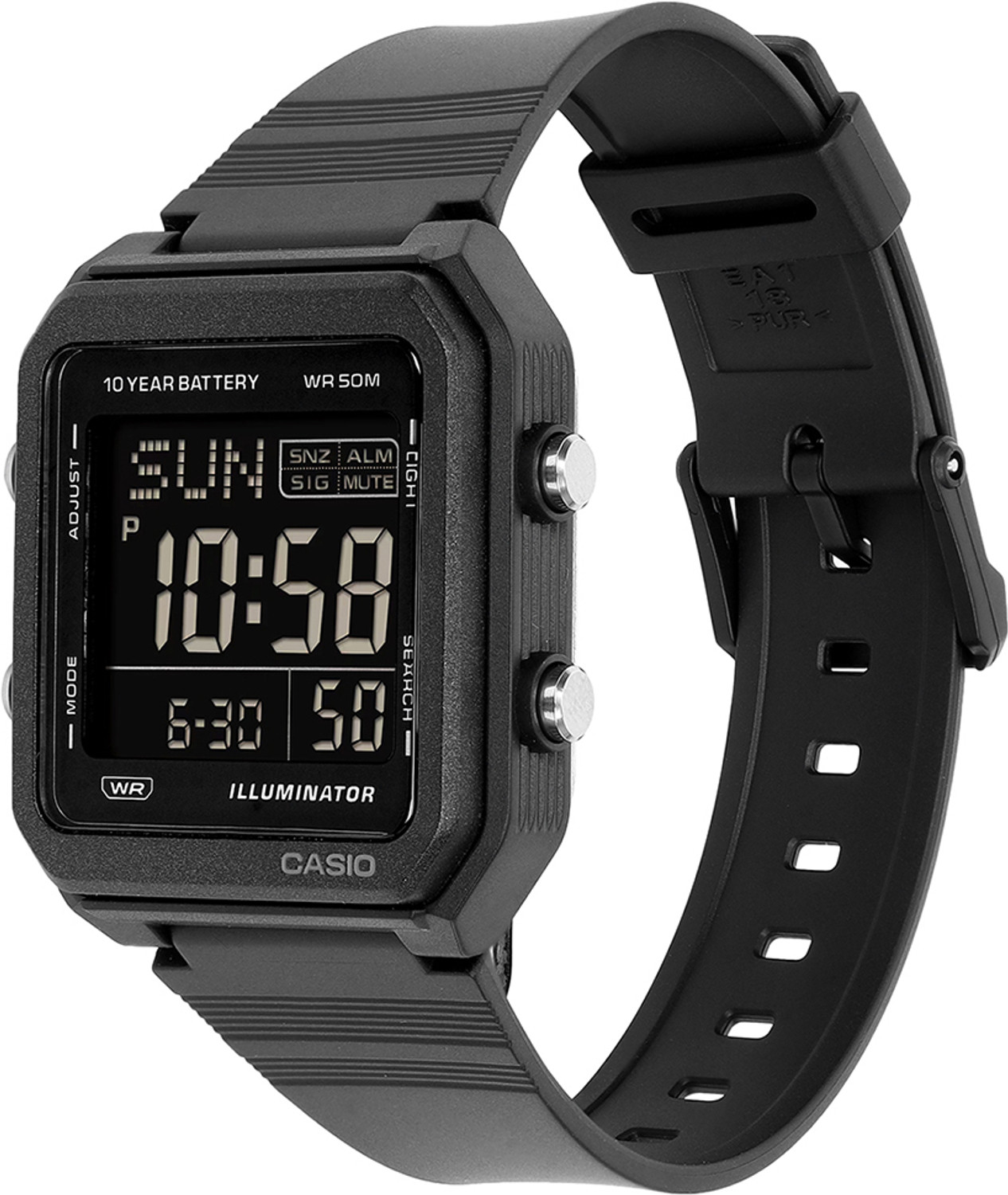 Image of CASIO W-221H-1BVDF CASIO Digital Watch - For Men & Women