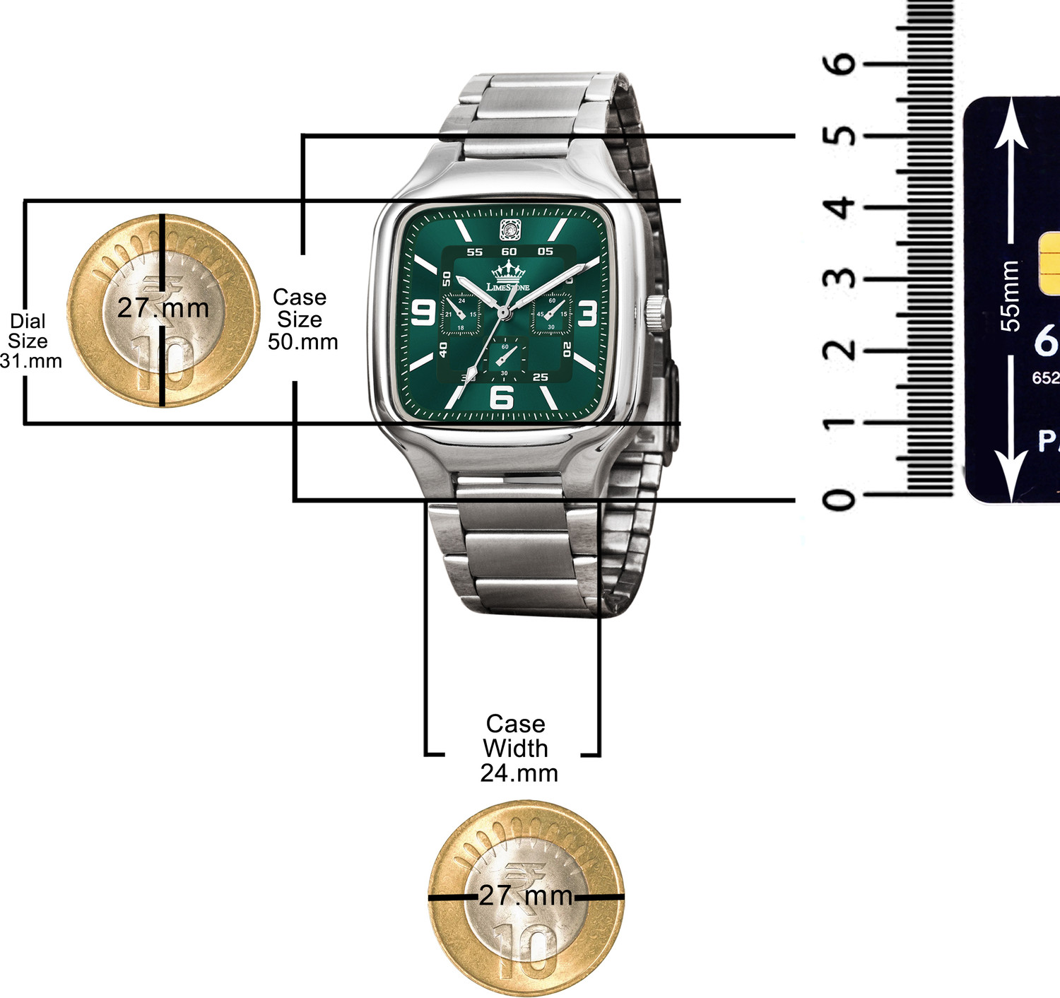Image of LIMESTONE Analog Watch - For Men