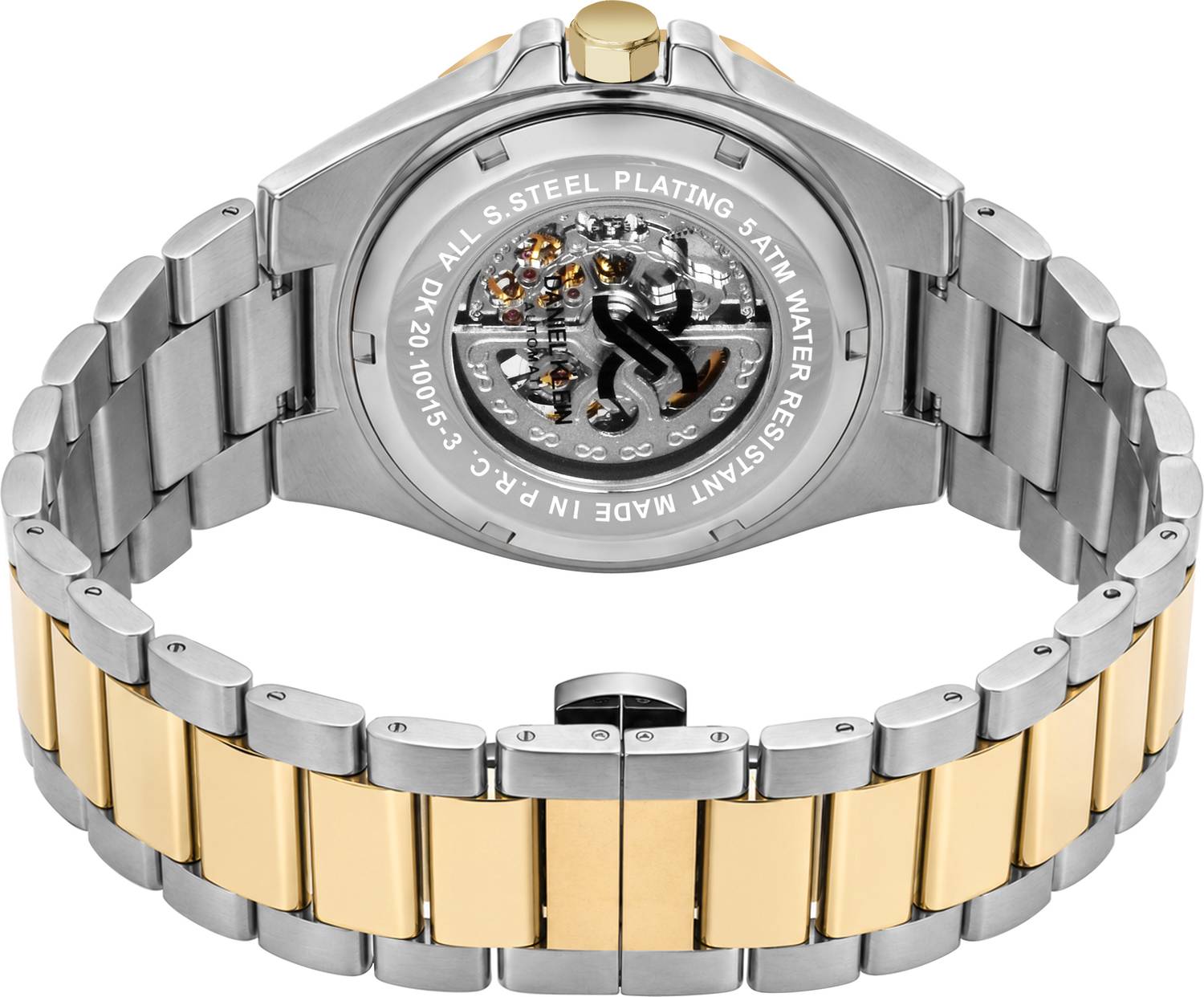 DANIEL KLEIN Men's Silver Analog Watch - Image 4