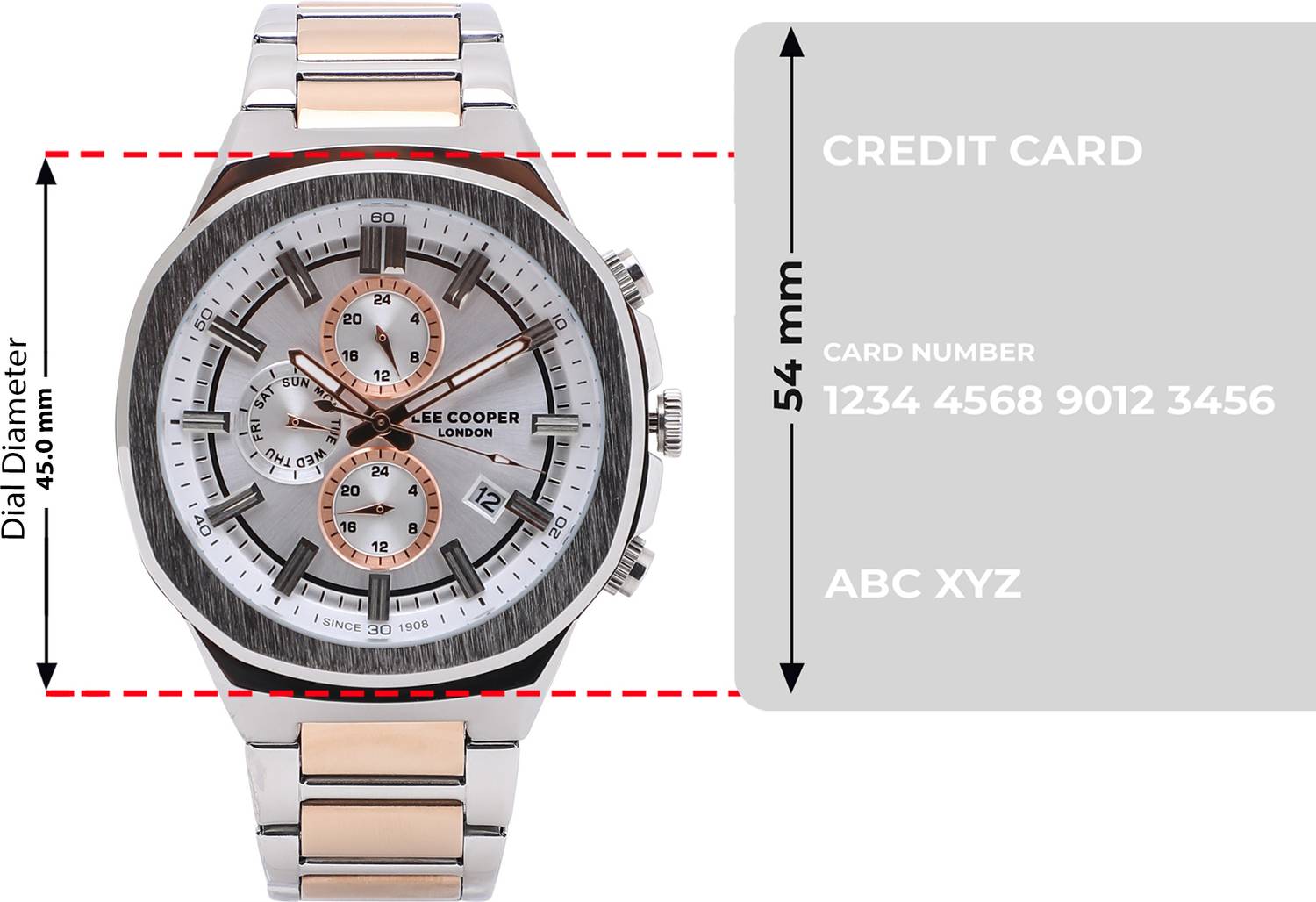 LEE COOPER Dual Time Analog Watch - For Men - Buy LEE COOPER Dual