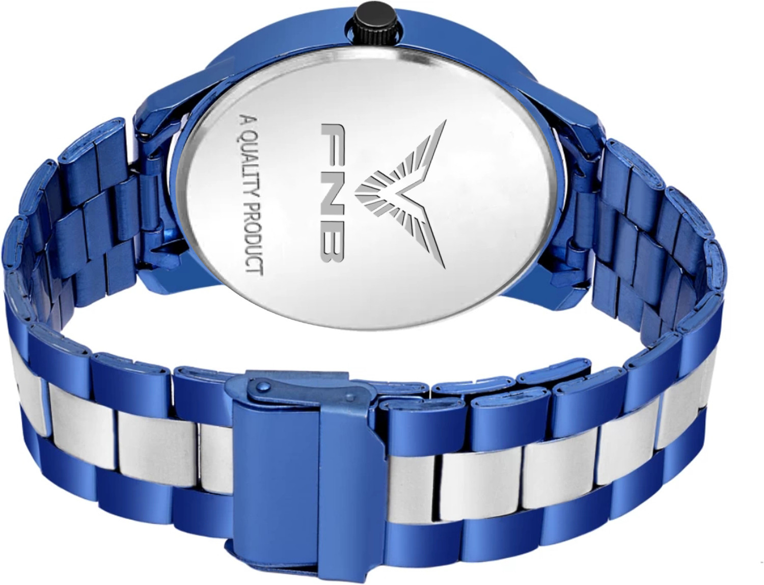 Image of FNB FN-1124 Elegant Dual Tone Series HMTS Quartz Analog Watch - For Men