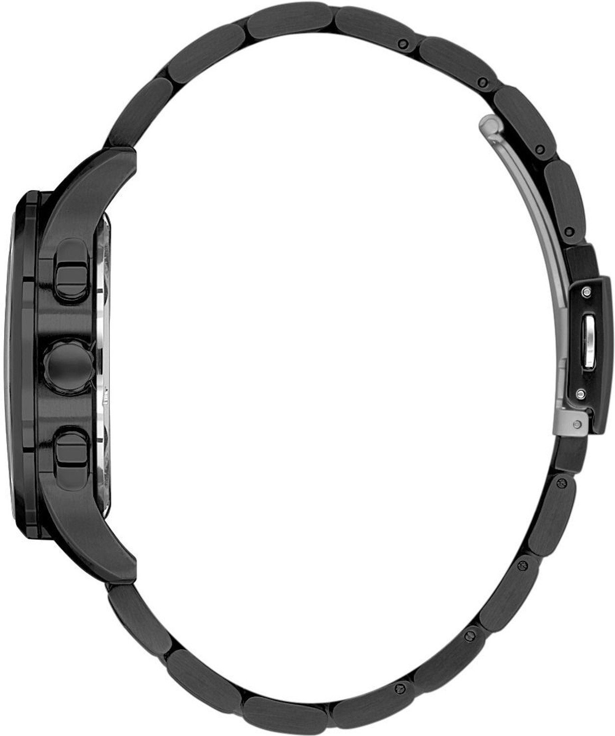 Image of Santa Barbara Polo & Racquet Club Winter-25 Quartz VX9JE1 Movement Black Dial Analog Watch - For Men