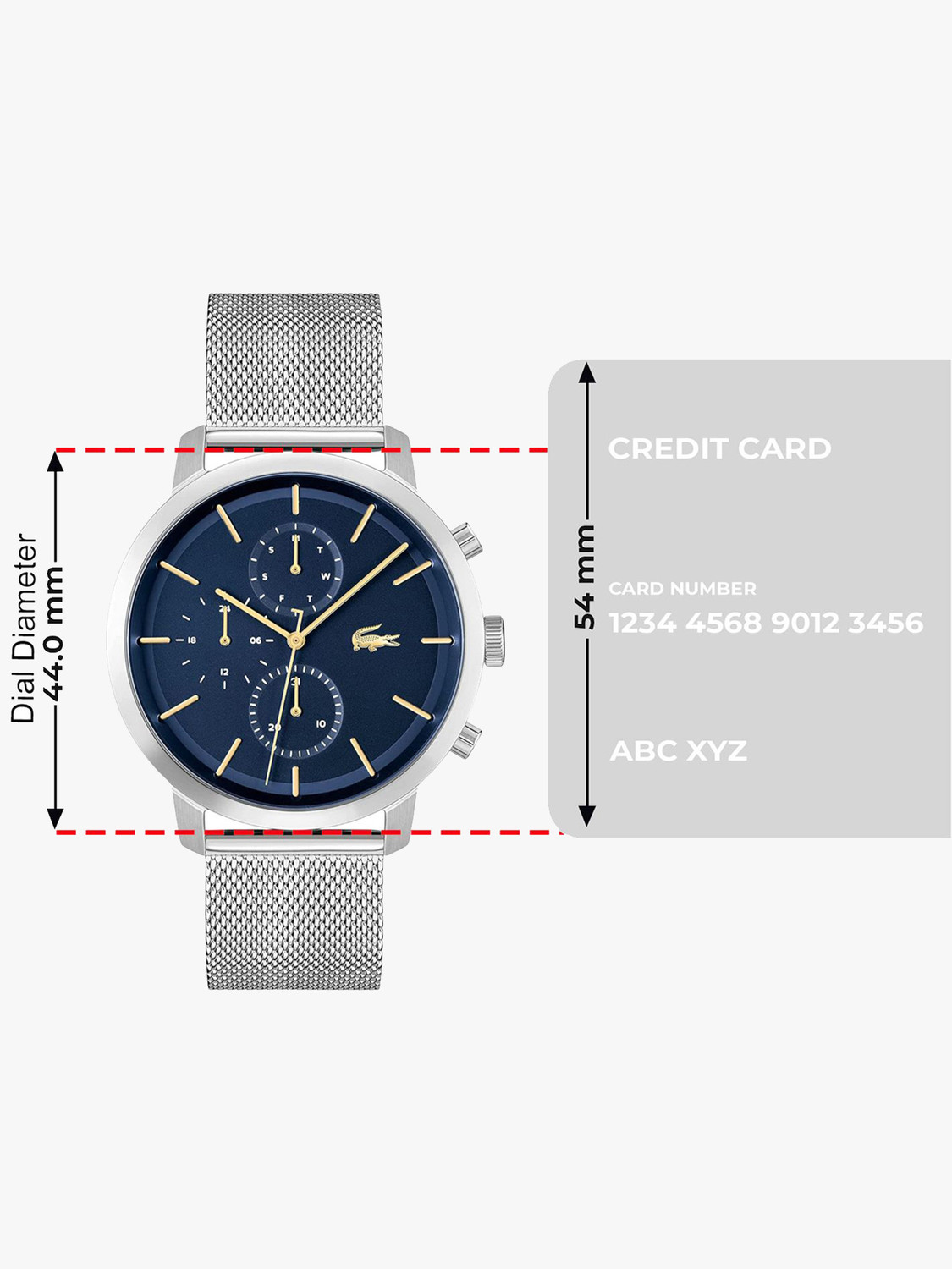 Image of LACOSTE Replay Analog Watch - For Men