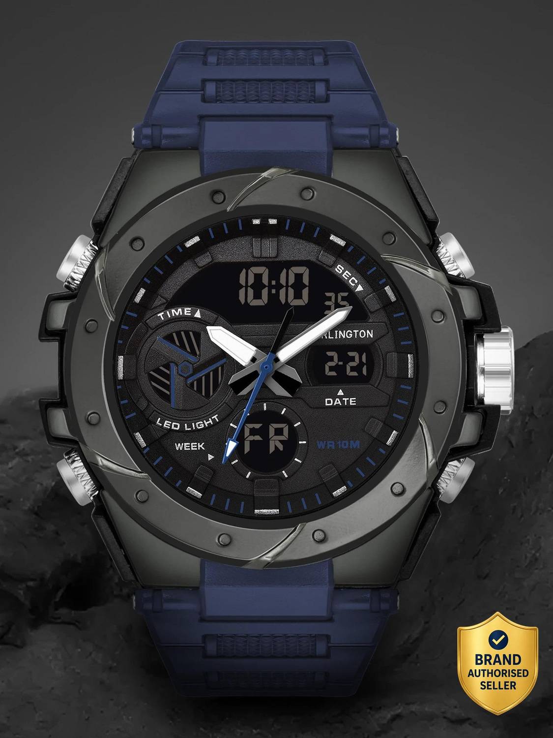 Carlington CT 9140 Blue Endurance Series Watch - Image 1
