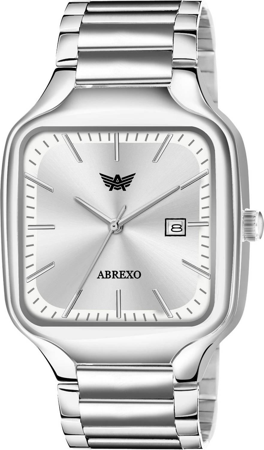 ABREXO Abx8875 Silver Date Watch - Image 5