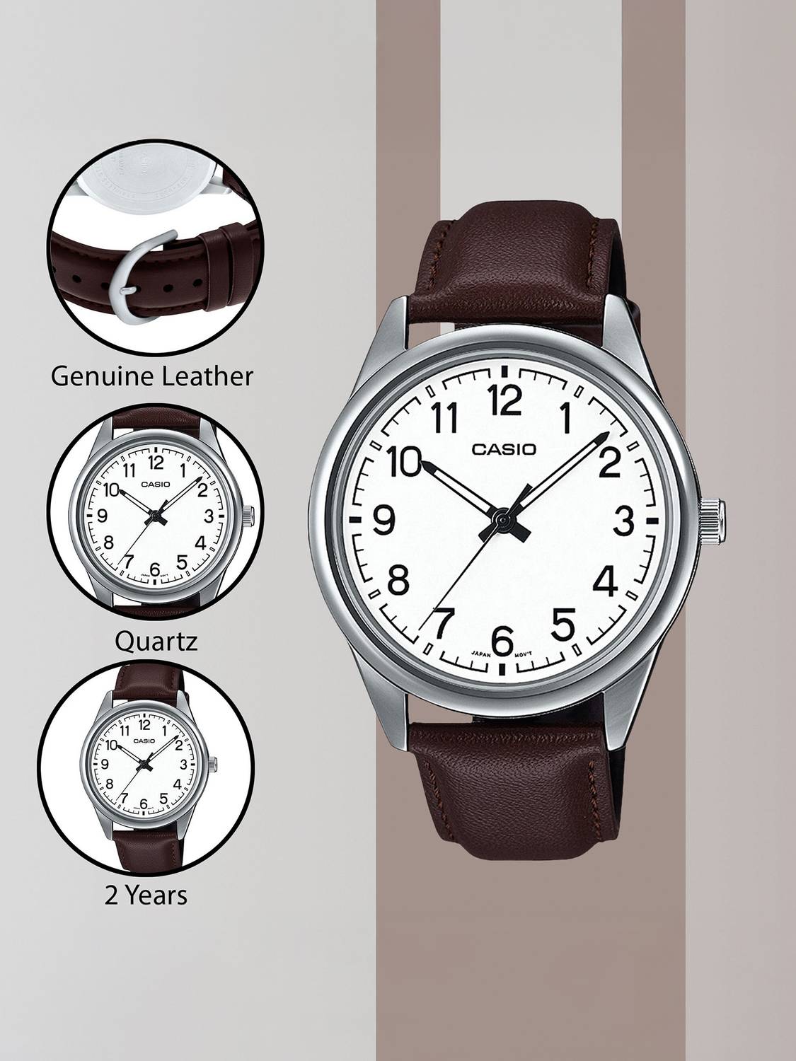 CASIO MTP-V005L-7B4UDF Analog Watch - Men - Image 3