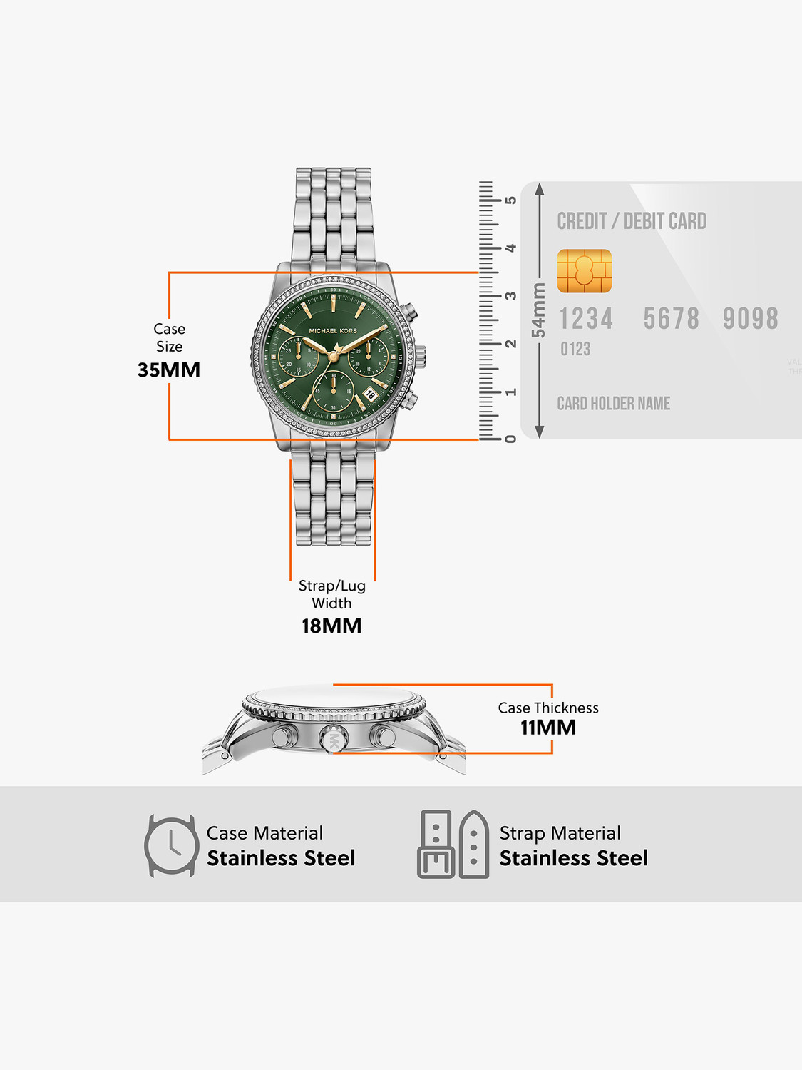 Image of MICHAEL KORS Bryant Bryant Analog Watch - For Women