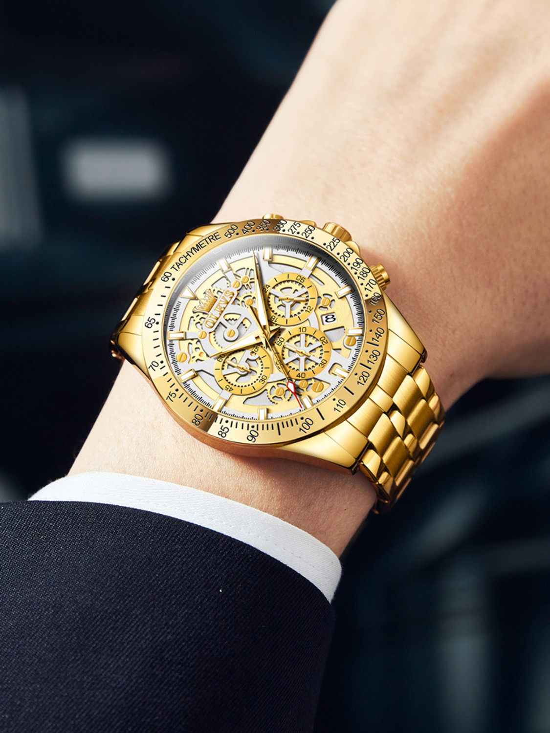 Image of OLEVS Analog Watch - For Men