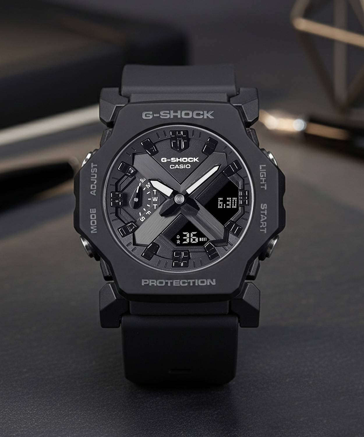 CASIO G-SHOCK GA-2300-1ADR Analog-Digital Watch - Image 2
