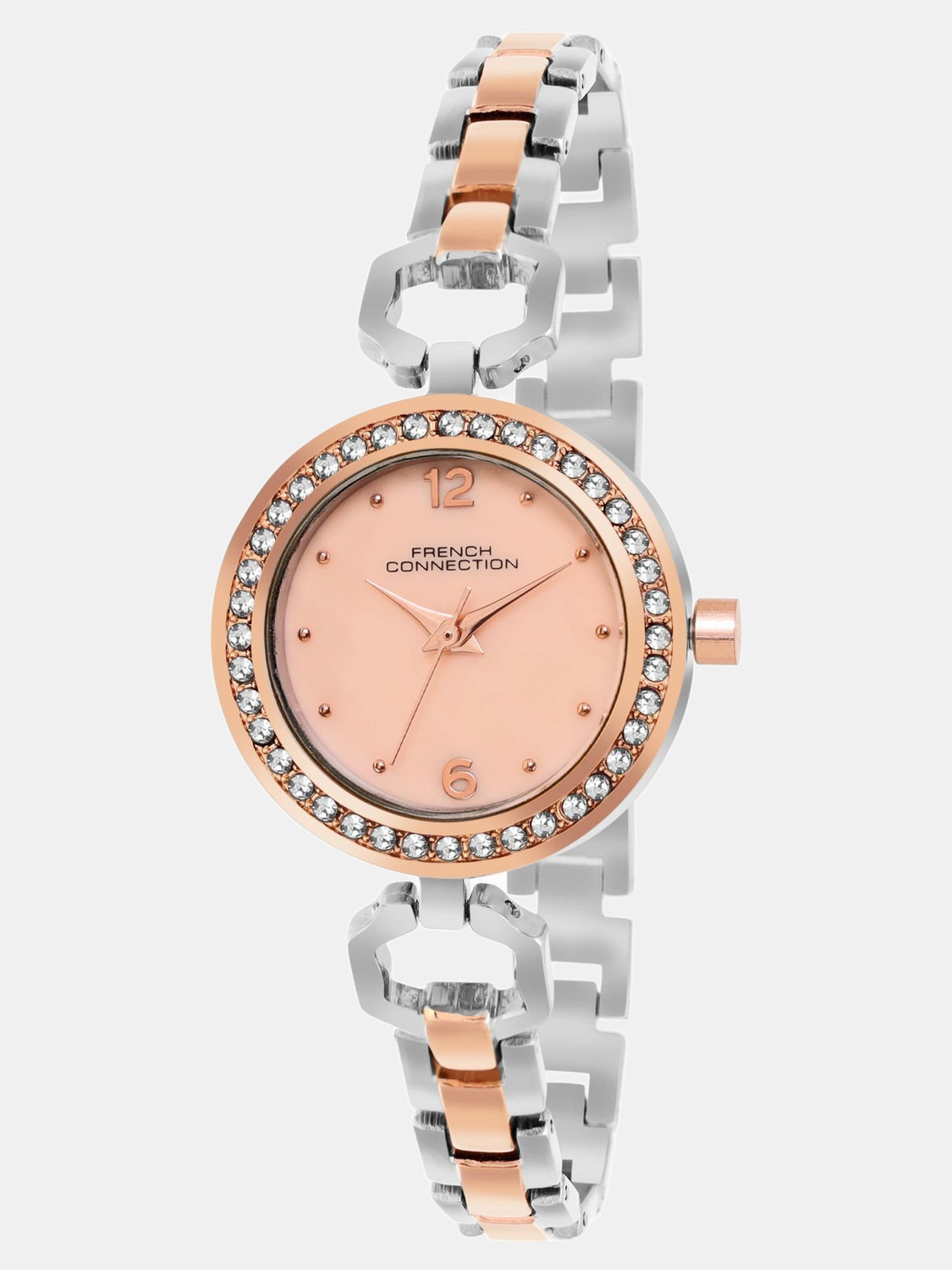 Image of French Connection Starla Starla Rose Gold Round Dial | Analog Watch for Women's | FCN079RTM Analog Watch - For Women