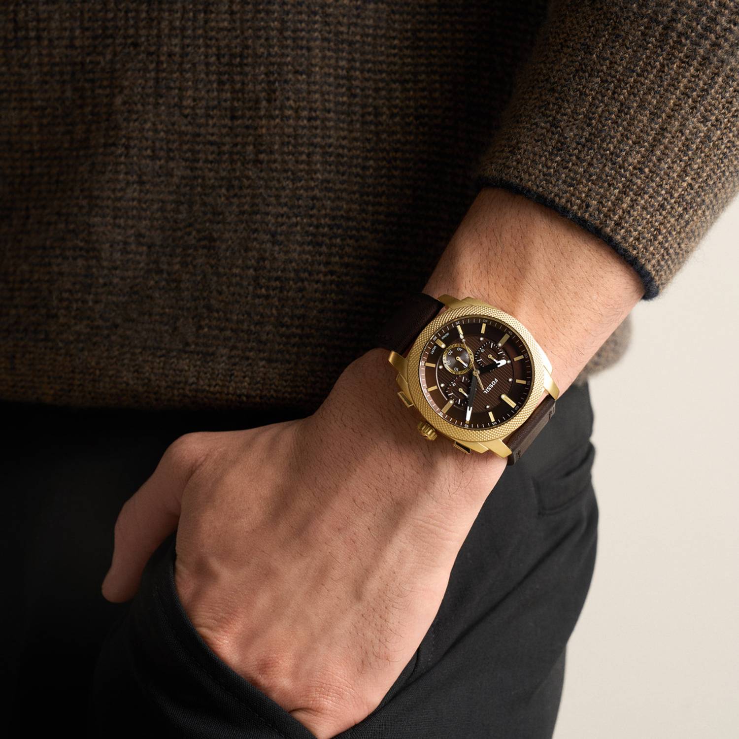 Fossil Machine Machine Analog Watch for Men - Image 2