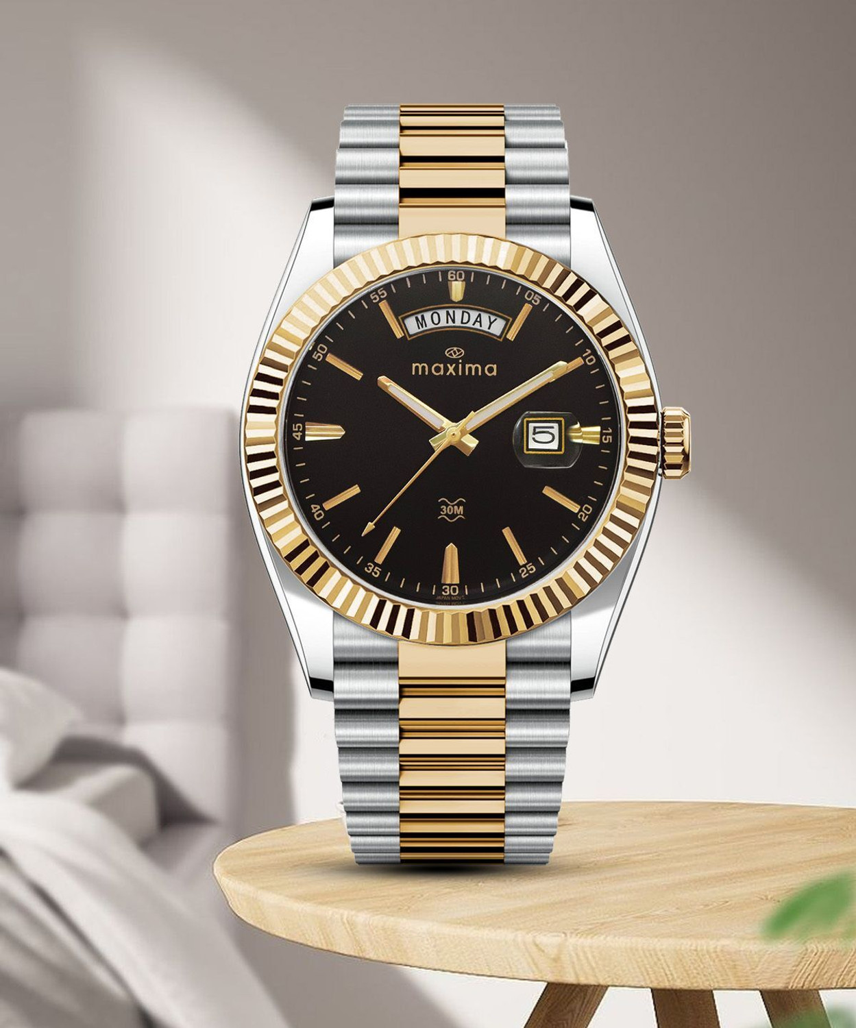 Image of MAXIMA 72067CMGT Apex Collection Analog Watch - For Men