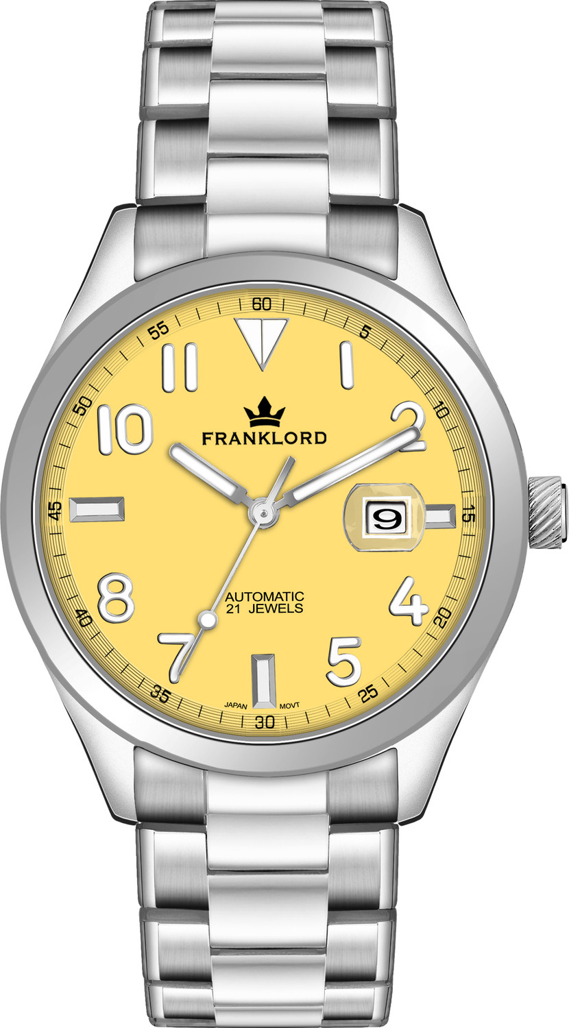 Image of FRANKLORD Rudra Luxury Regal Sapphire Analog Watch - For Men