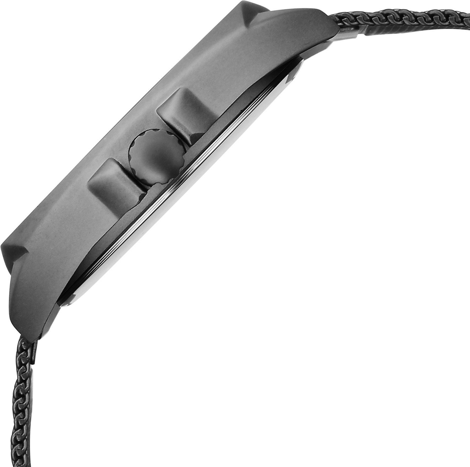 Image of Fastrack Vyb Aviator Fastrack Vyb Aviator Quartz Grey Dial Grey Stainless Steel Strap Analog Watch - For Men