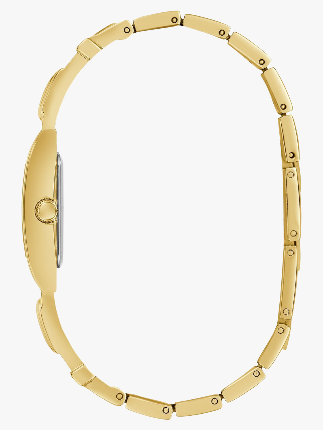 Image of GUESS 3hands, Champagne Dial Analog Watch - For Women GW0939L2