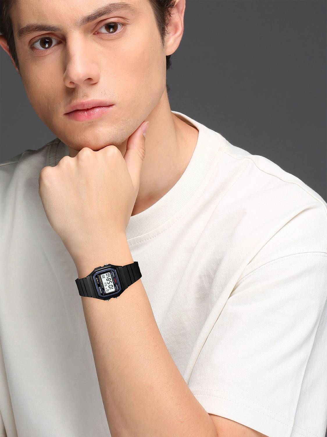 CASIO F-91W-1DG Digital Watch - For Men - Image 4