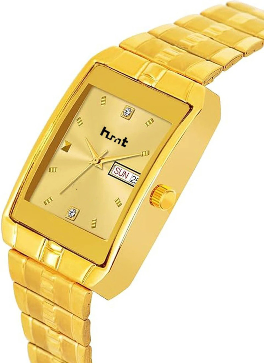 Image of HMT HM008161 GOLDEN Analog Watch - For Men & Women HM008161-GOLDEN Watch for MEN & WOMEN