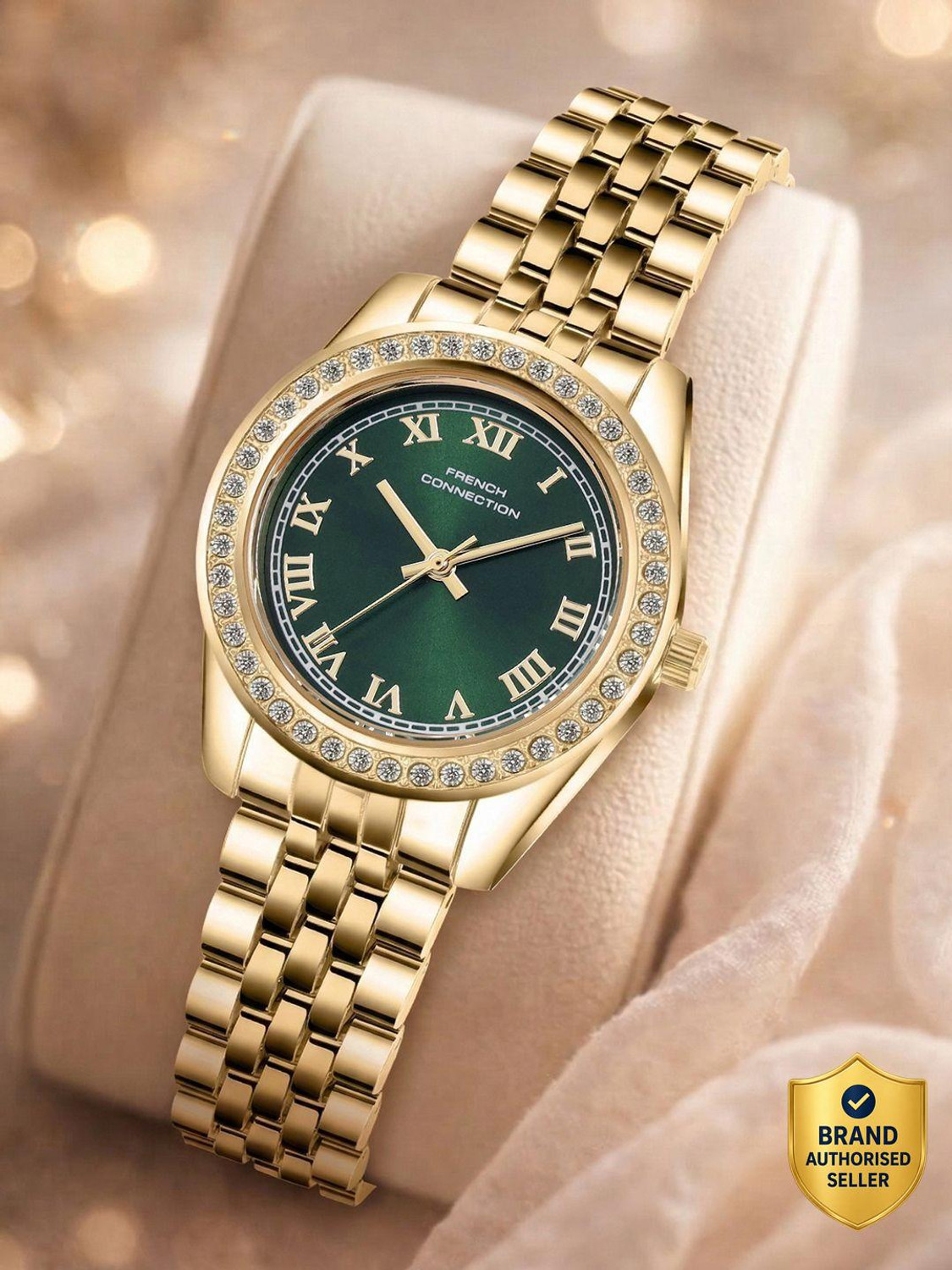 Image of French Connection Stylish Combination of Bracelet Analog Watch - For Women