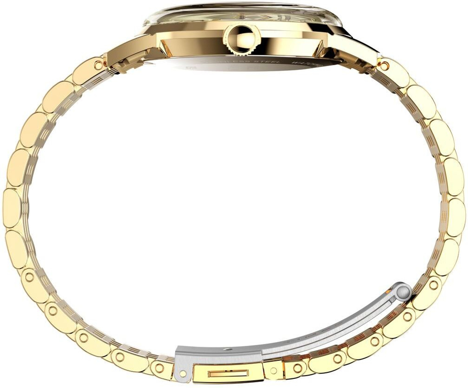 Image of TIMEX Marlin Round 34mm Champagne Dial Analog Watch - For Men & Women TW6A04000UJ