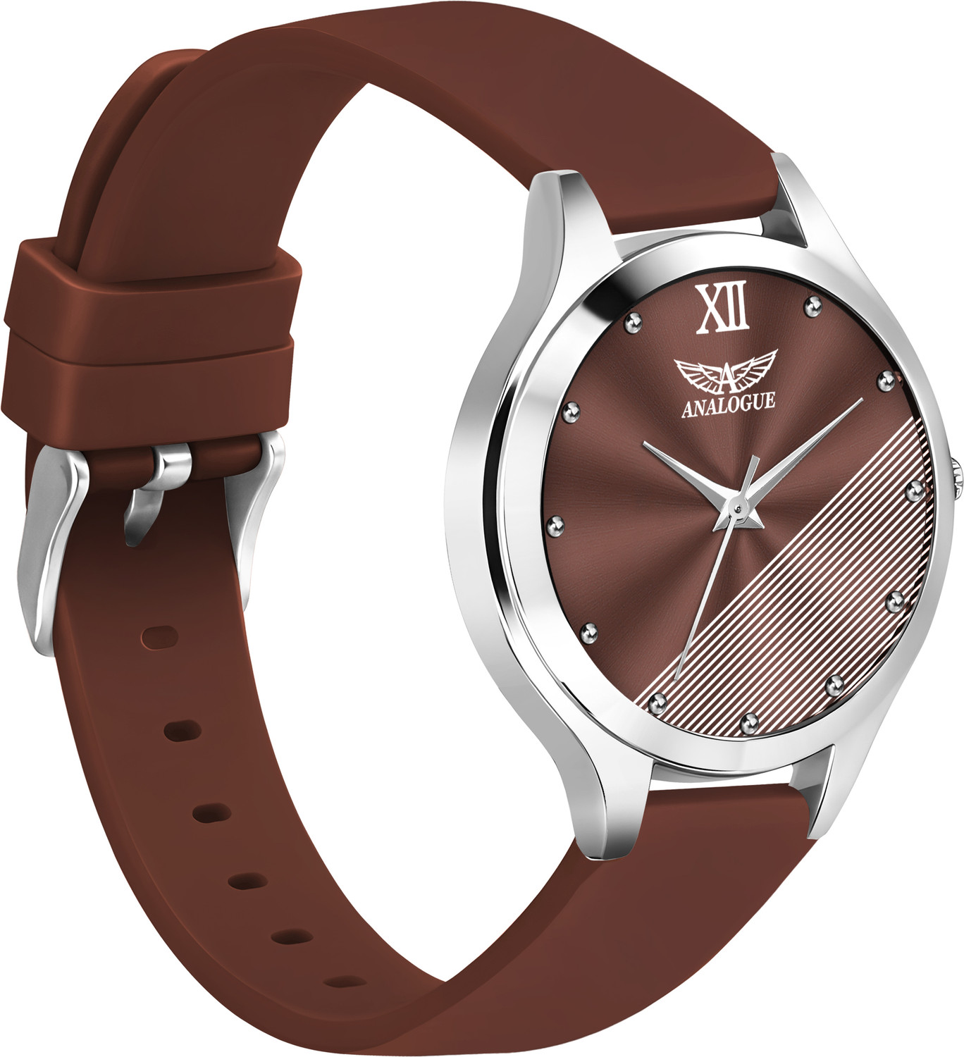 Image of ANALOGUE Pop Colours Series | Soft Silicon Strap | 3D Cut Glass | 1 Year Warranty | Girls Analog Watch - For Girls