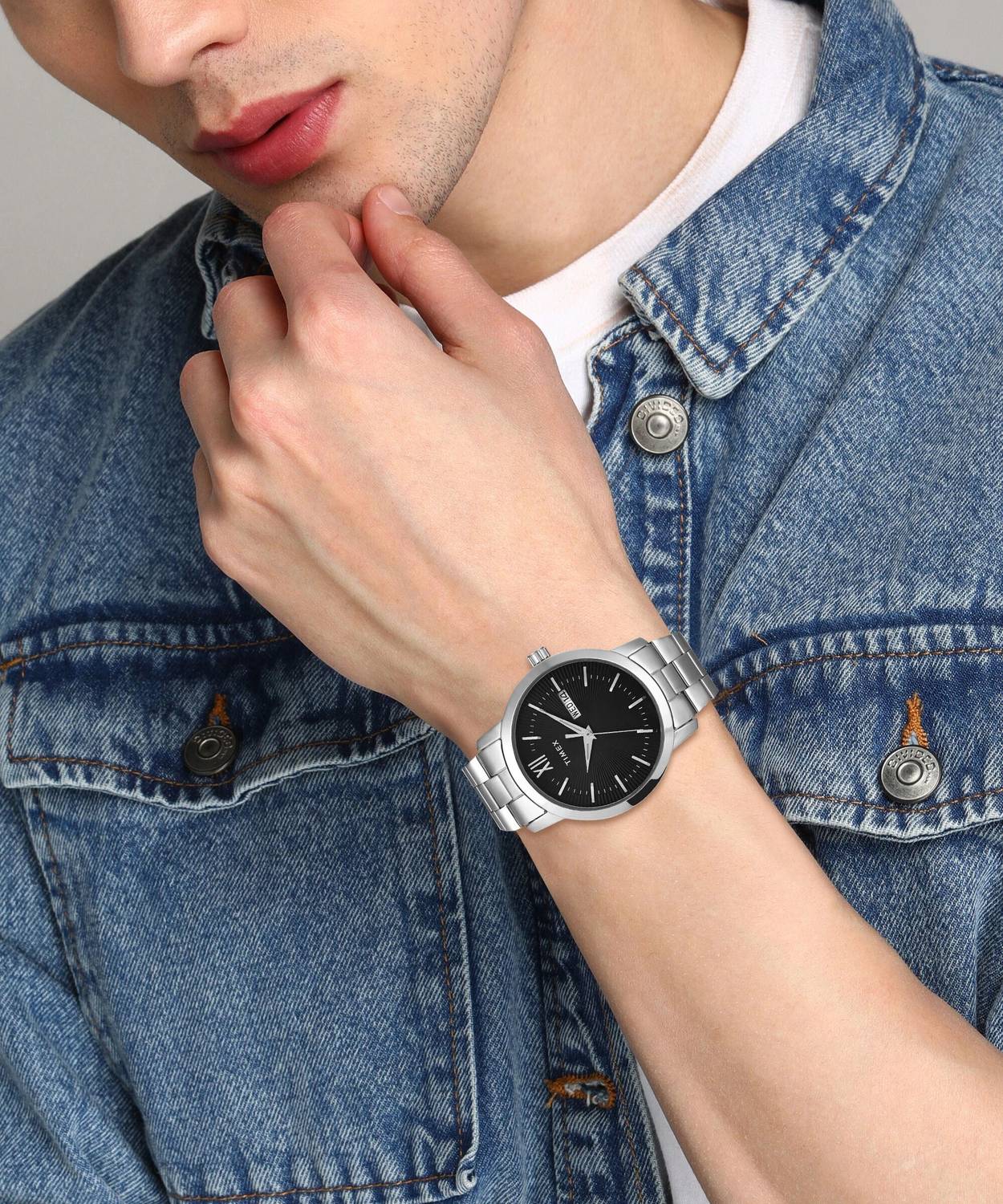 TIMEX Black Dial Analog Watch For Men - Image 4