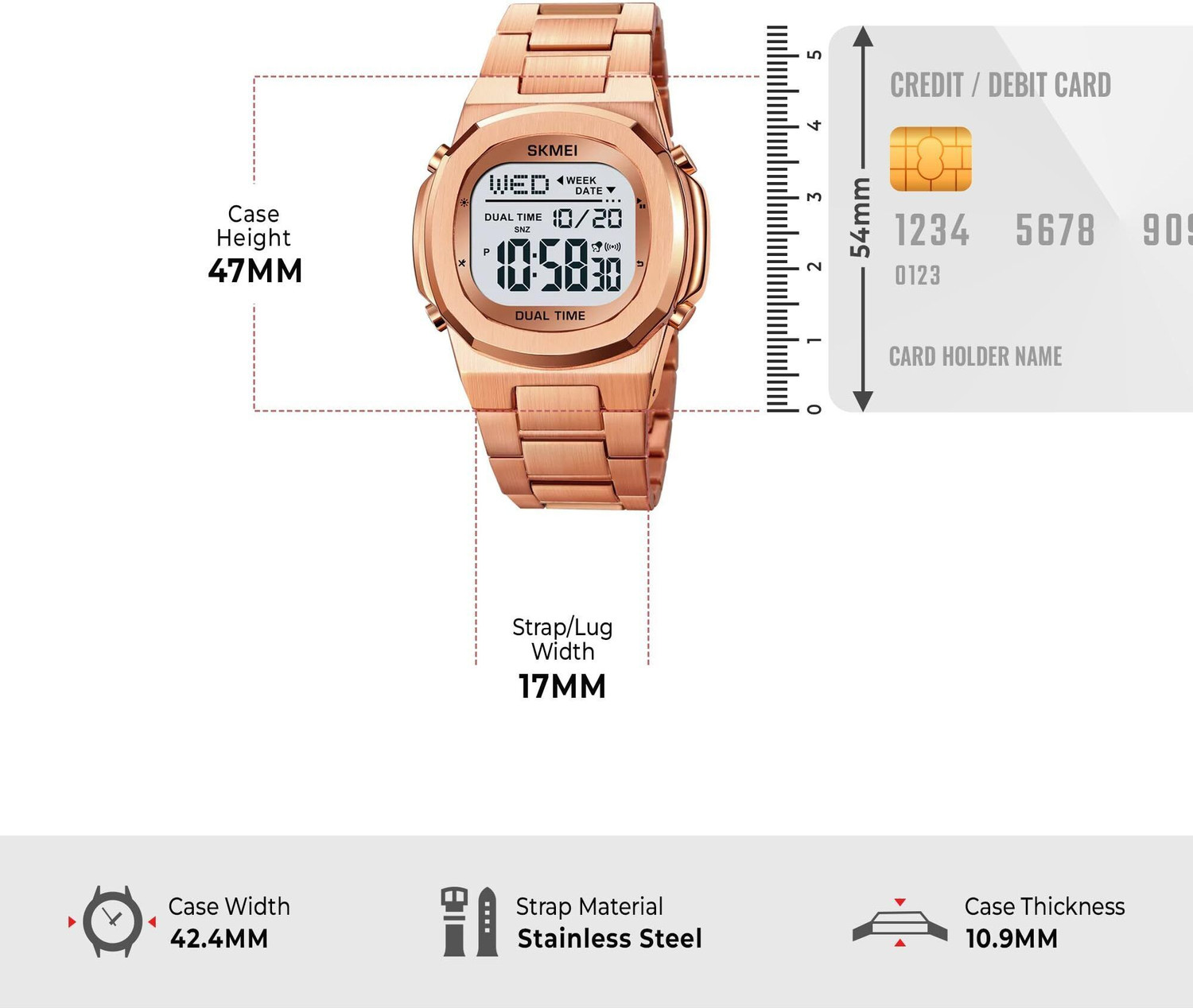 Image of SKMEI 2131DMBU Digital Watch - For Men